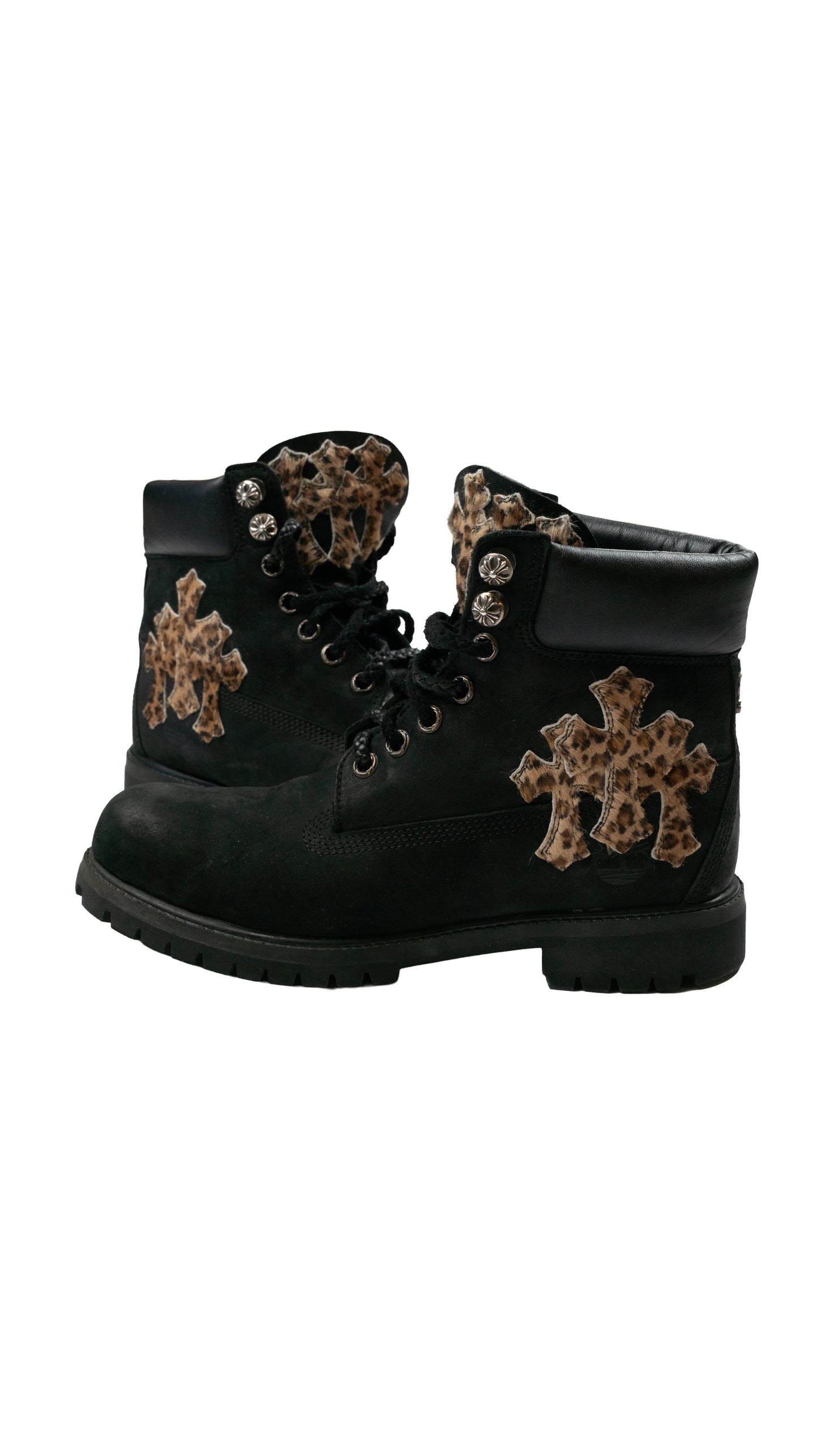 Cheetah Cross Patch Timberland Boots