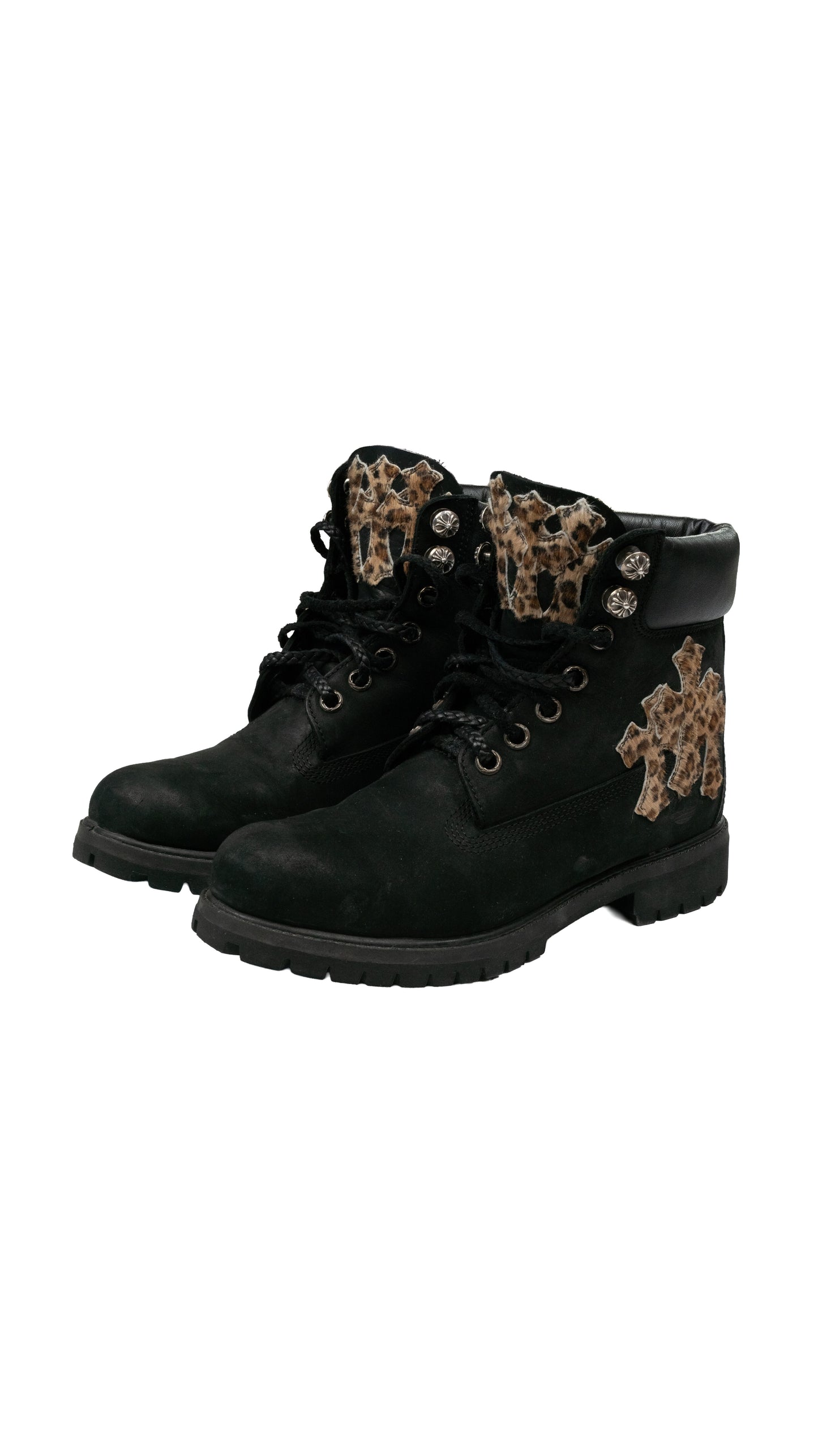 Cheetah Cross Patch Timberland Boots