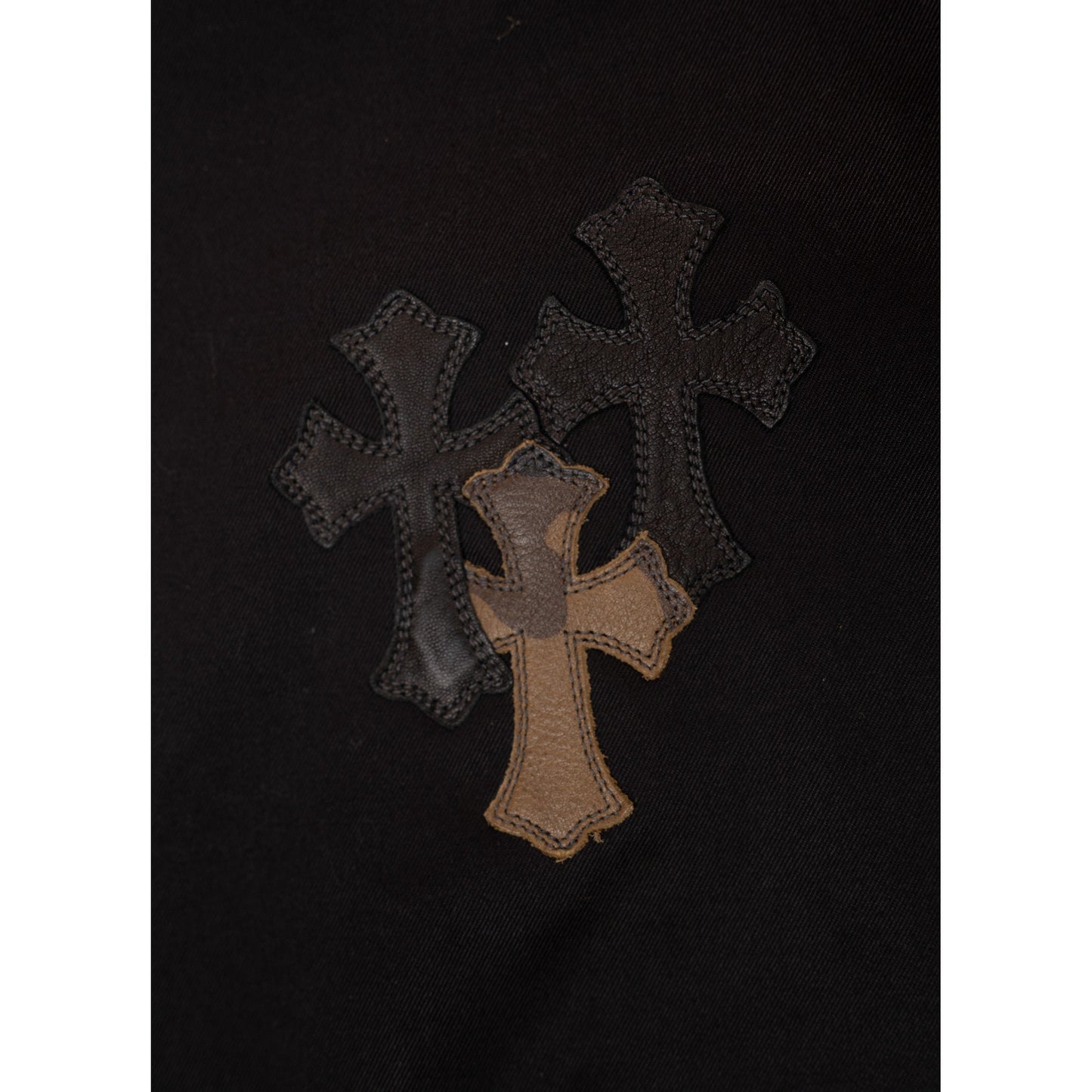 Camouflage Cross Black Chinos Jeans