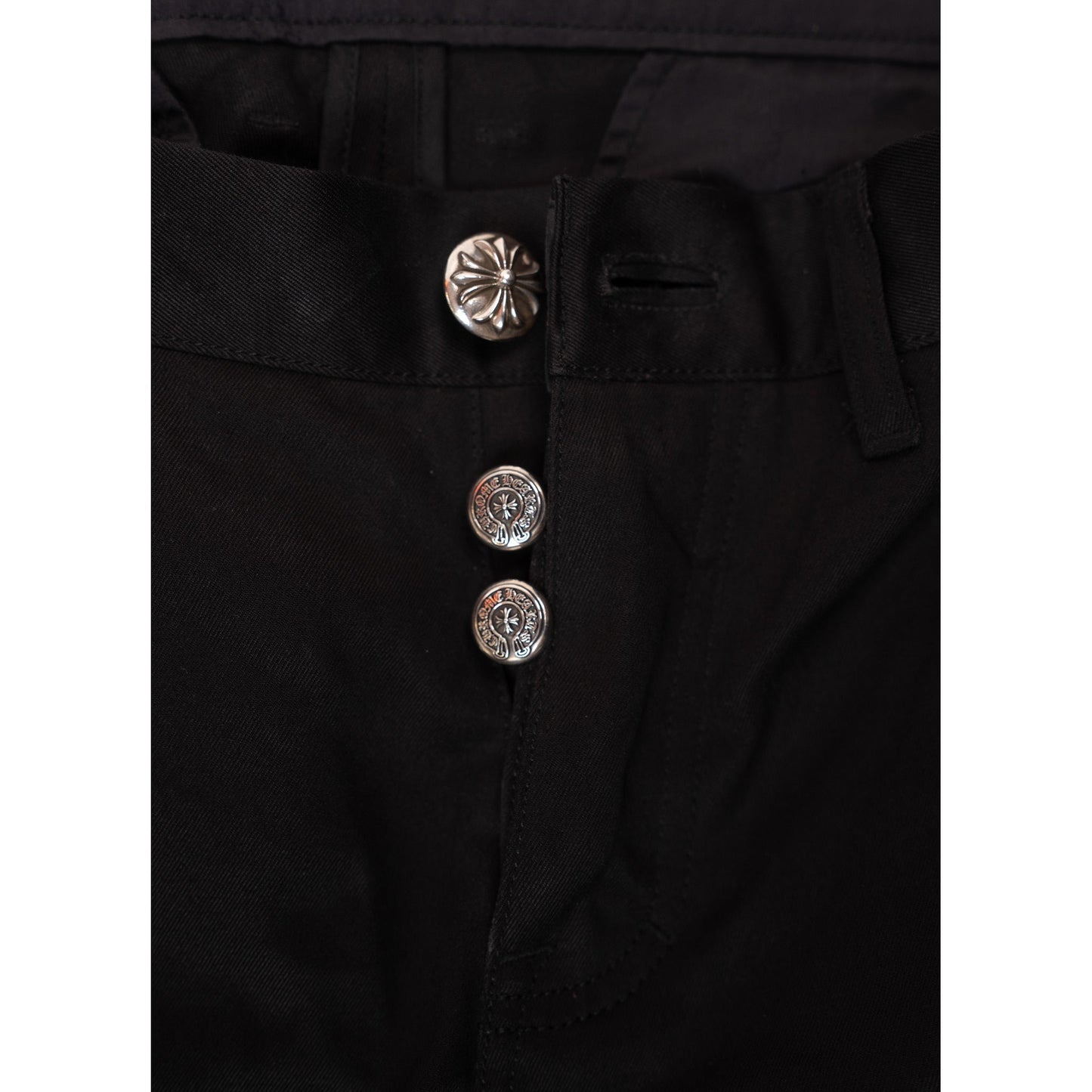 Camouflage Cross Black Chinos Jeans