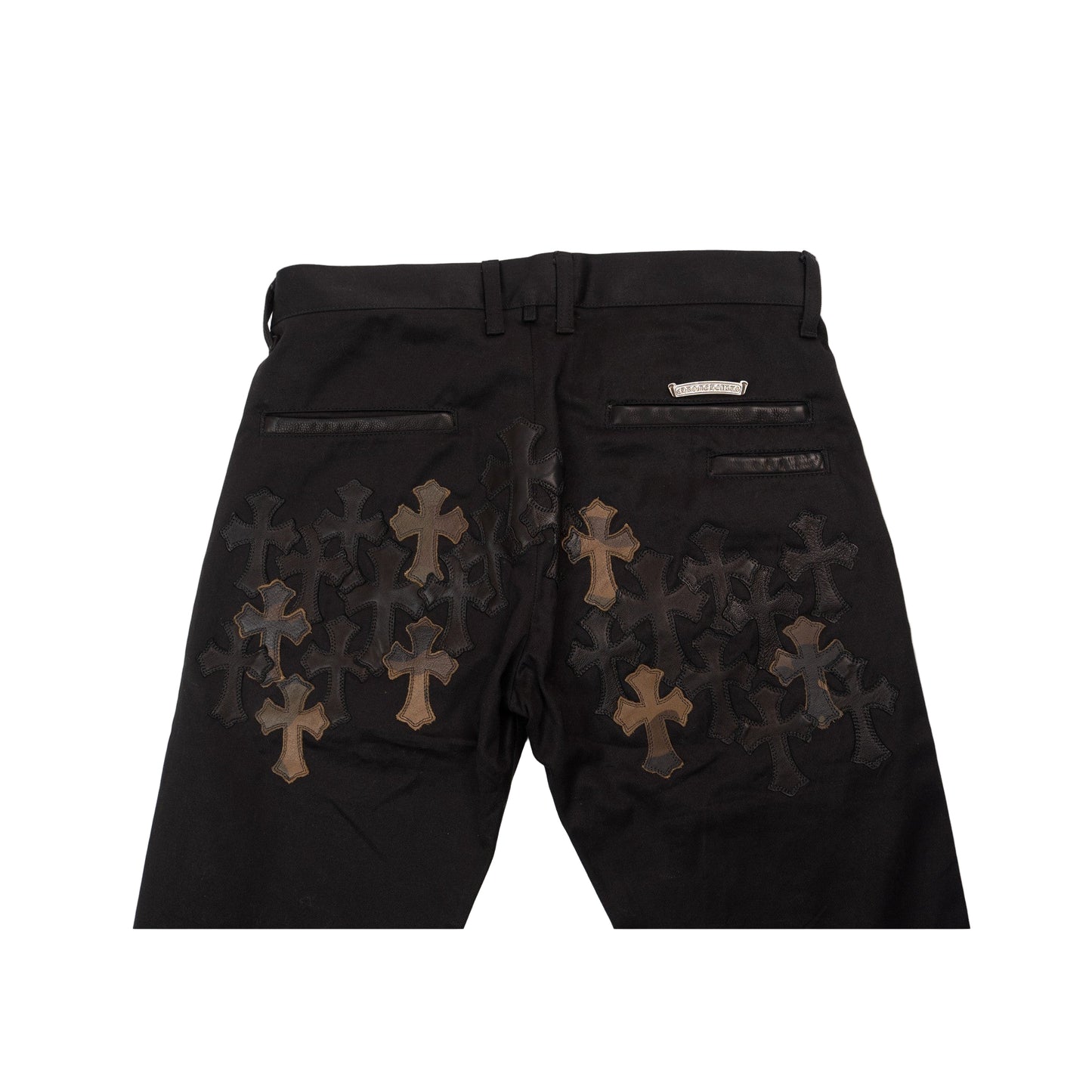 Camouflage Cross Black Chinos Jeans