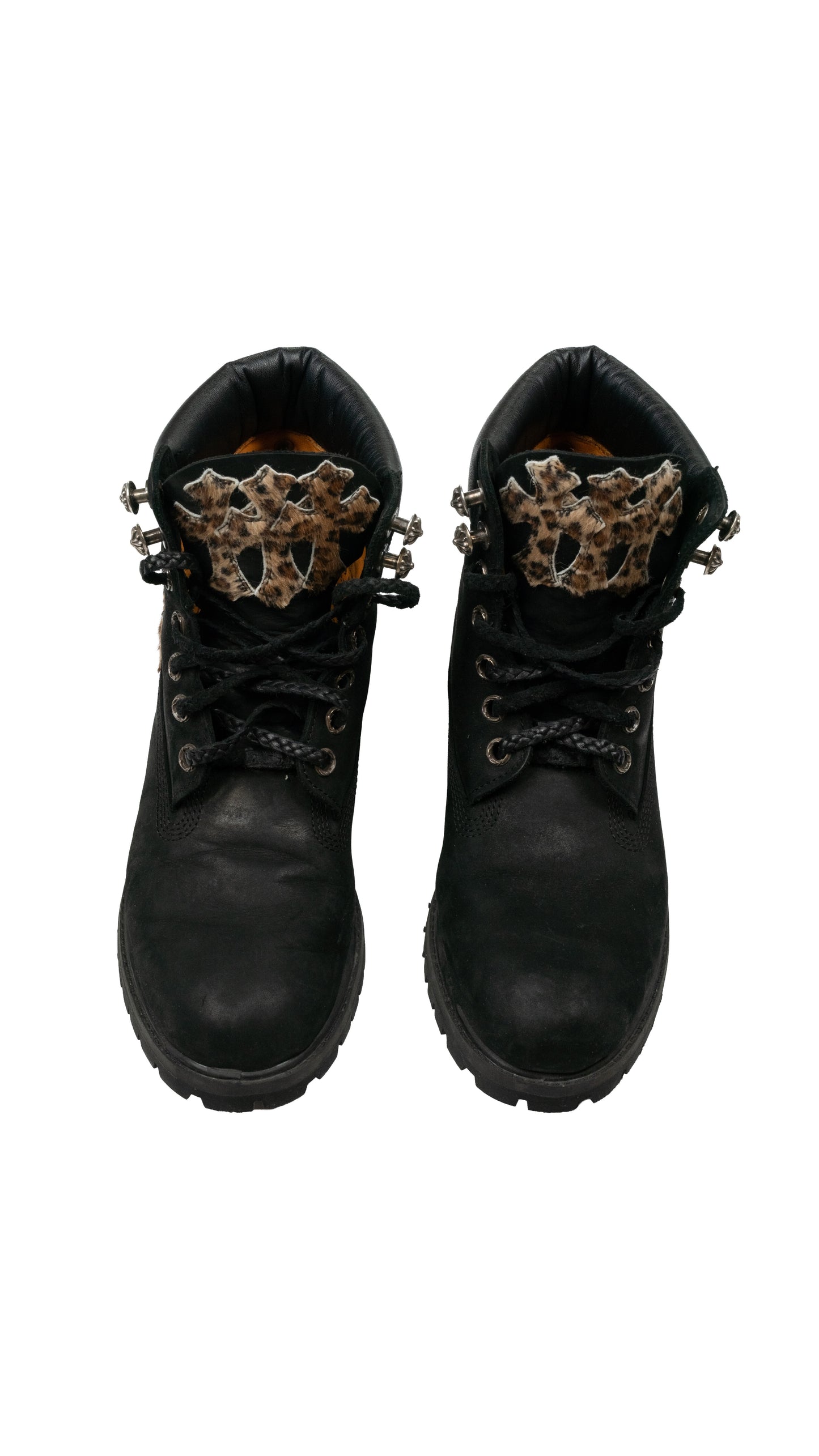 Cheetah Cross Patch Timberland Boots