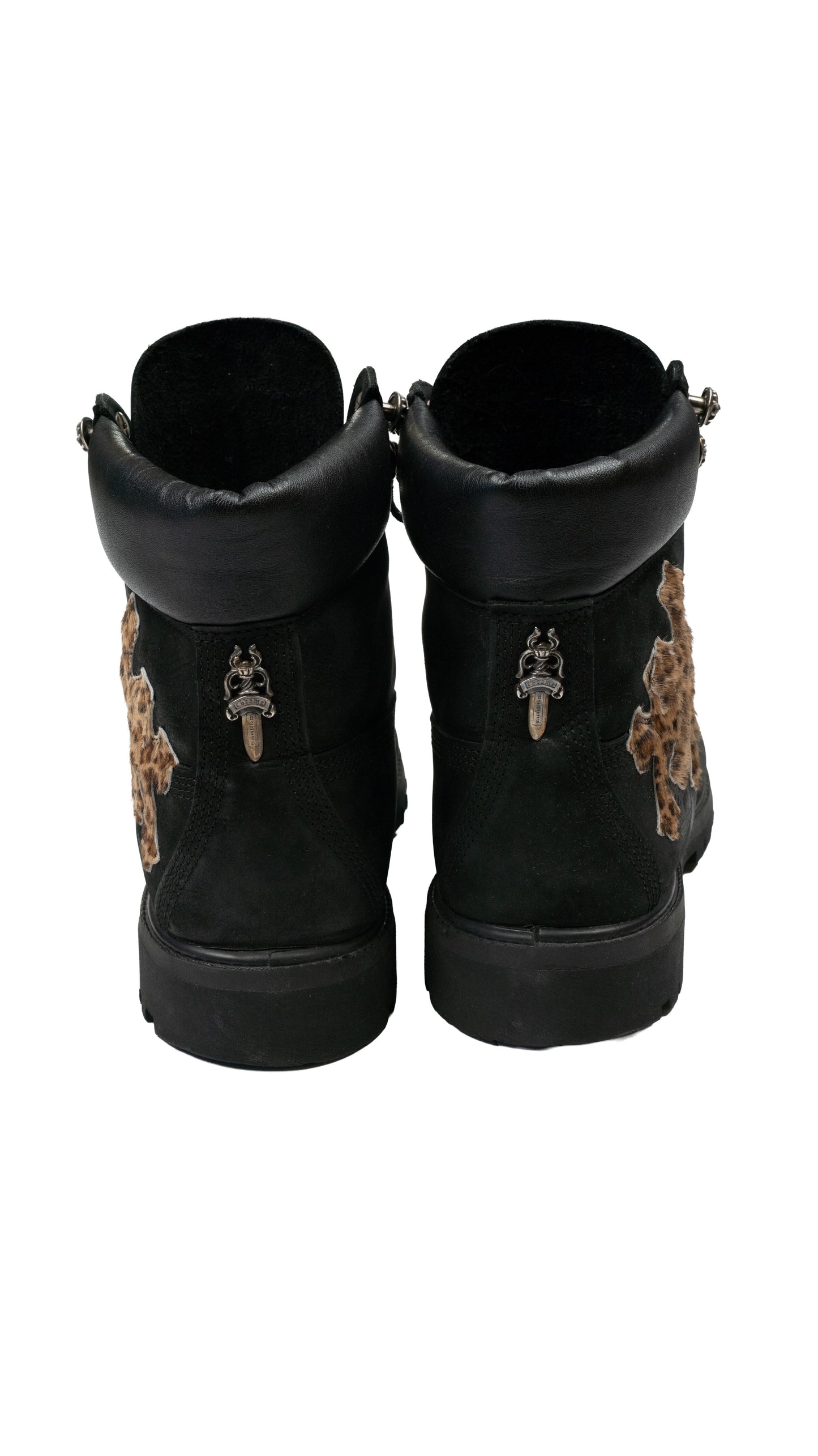 Cheetah Cross Patch Timberland Boots