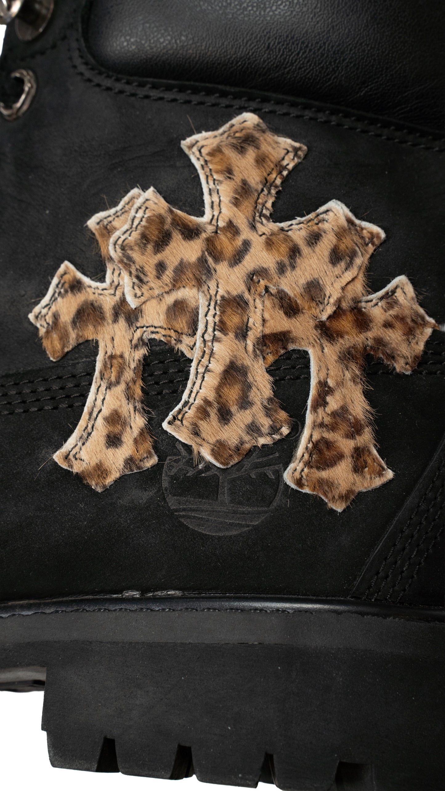 Cheetah Cross Patch Timberland Boots