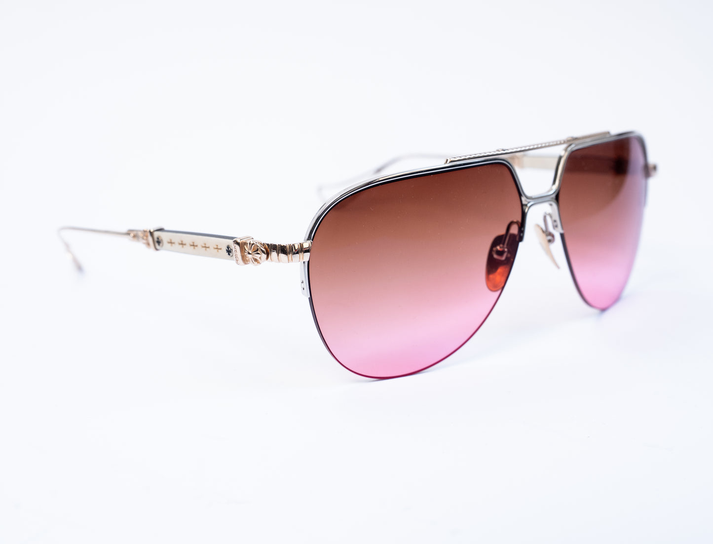 Full Metal Chicken Silver Sunglasses