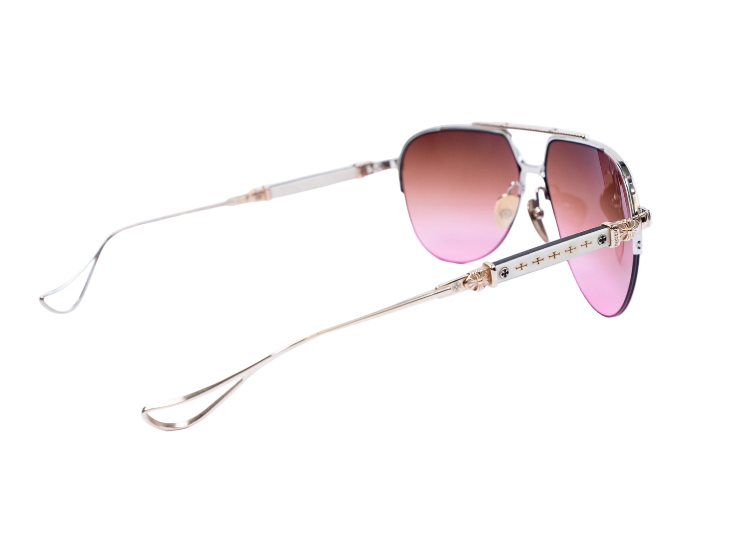 Full Metal Chicken Silver Sunglasses