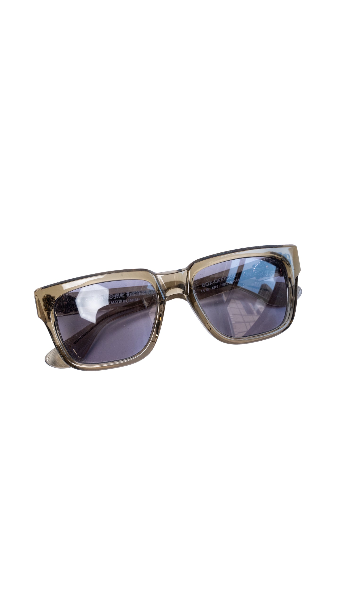 Box Officer Olive Green Sunglasses