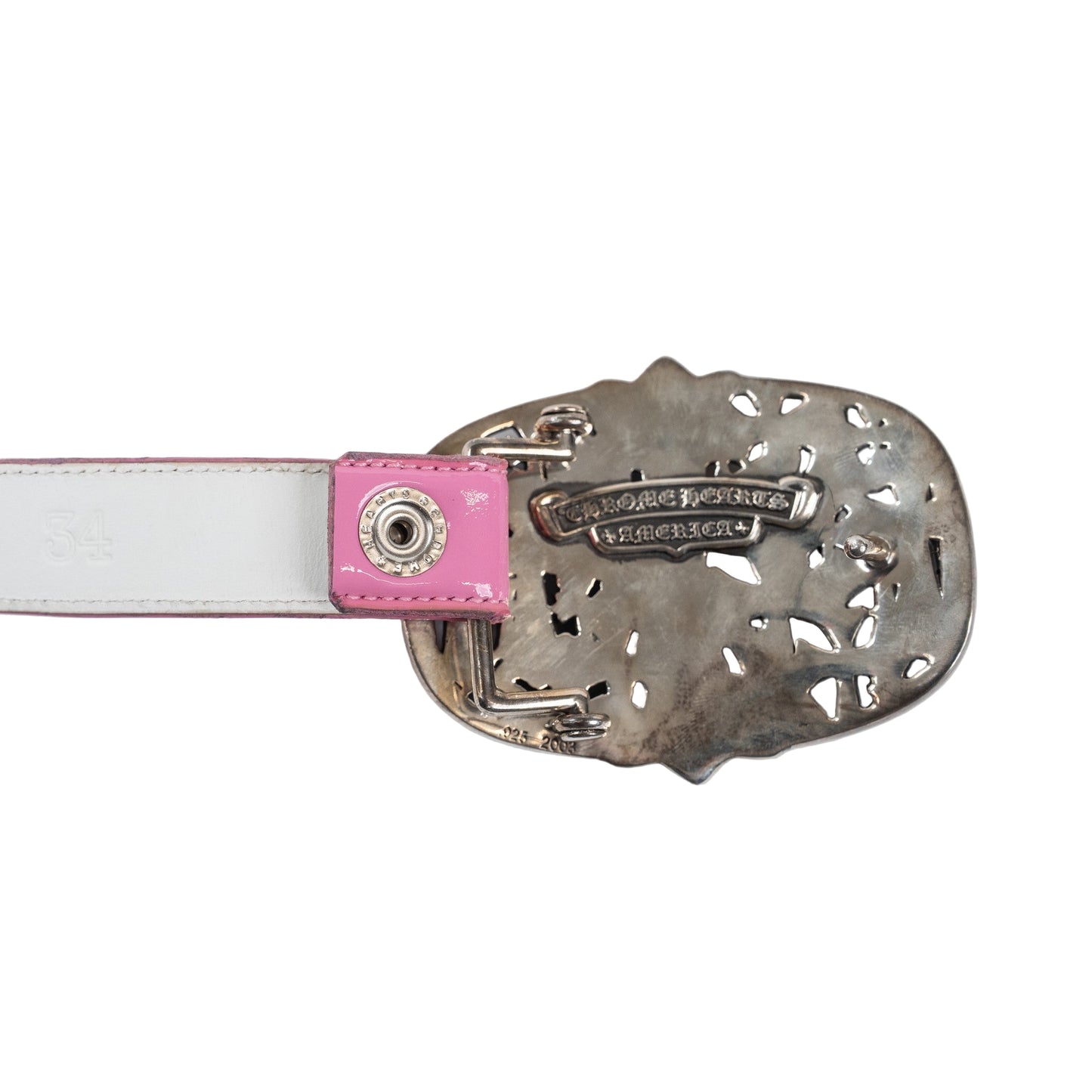 Pink Thin Soft Leather Strap