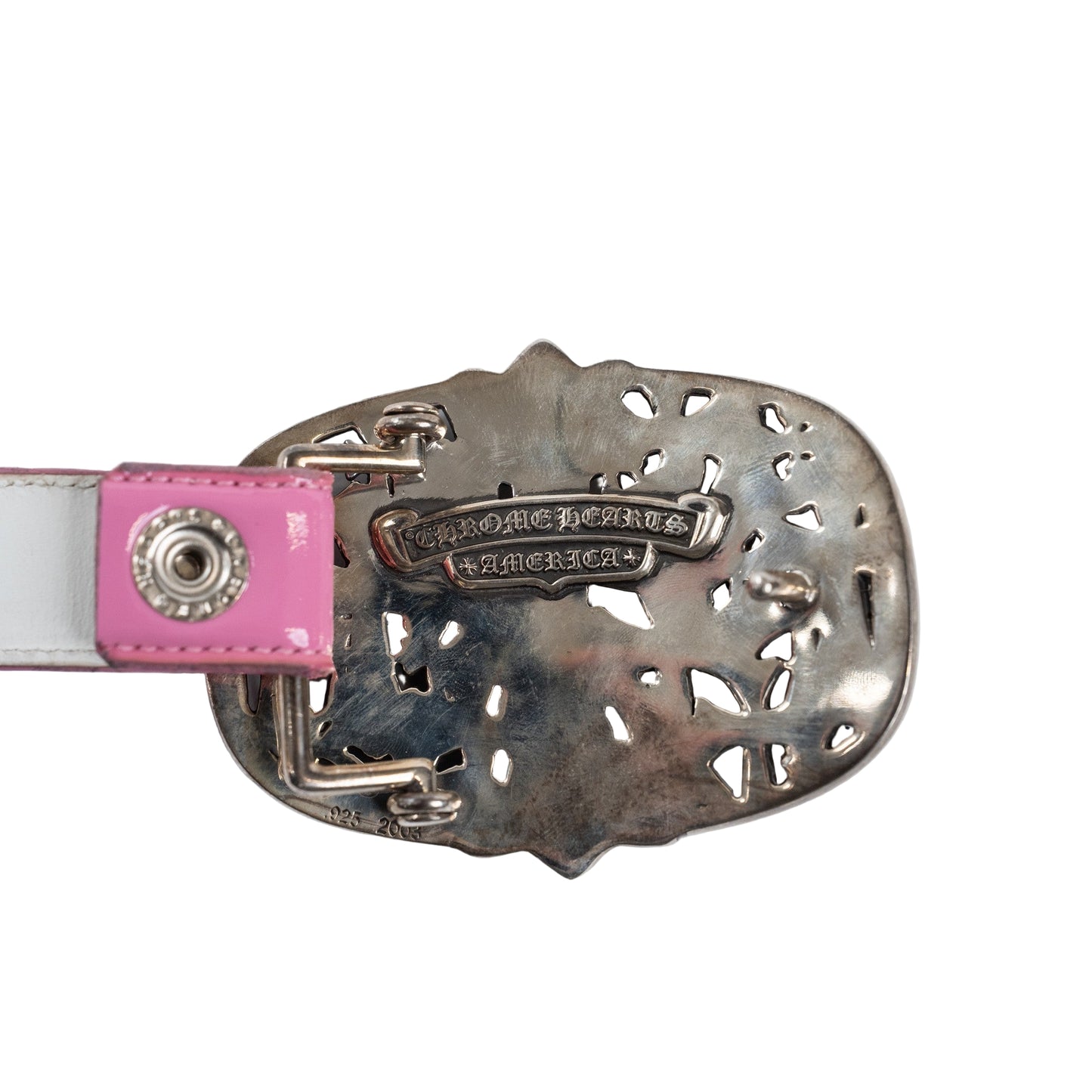 Pink Thin Soft Leather Strap