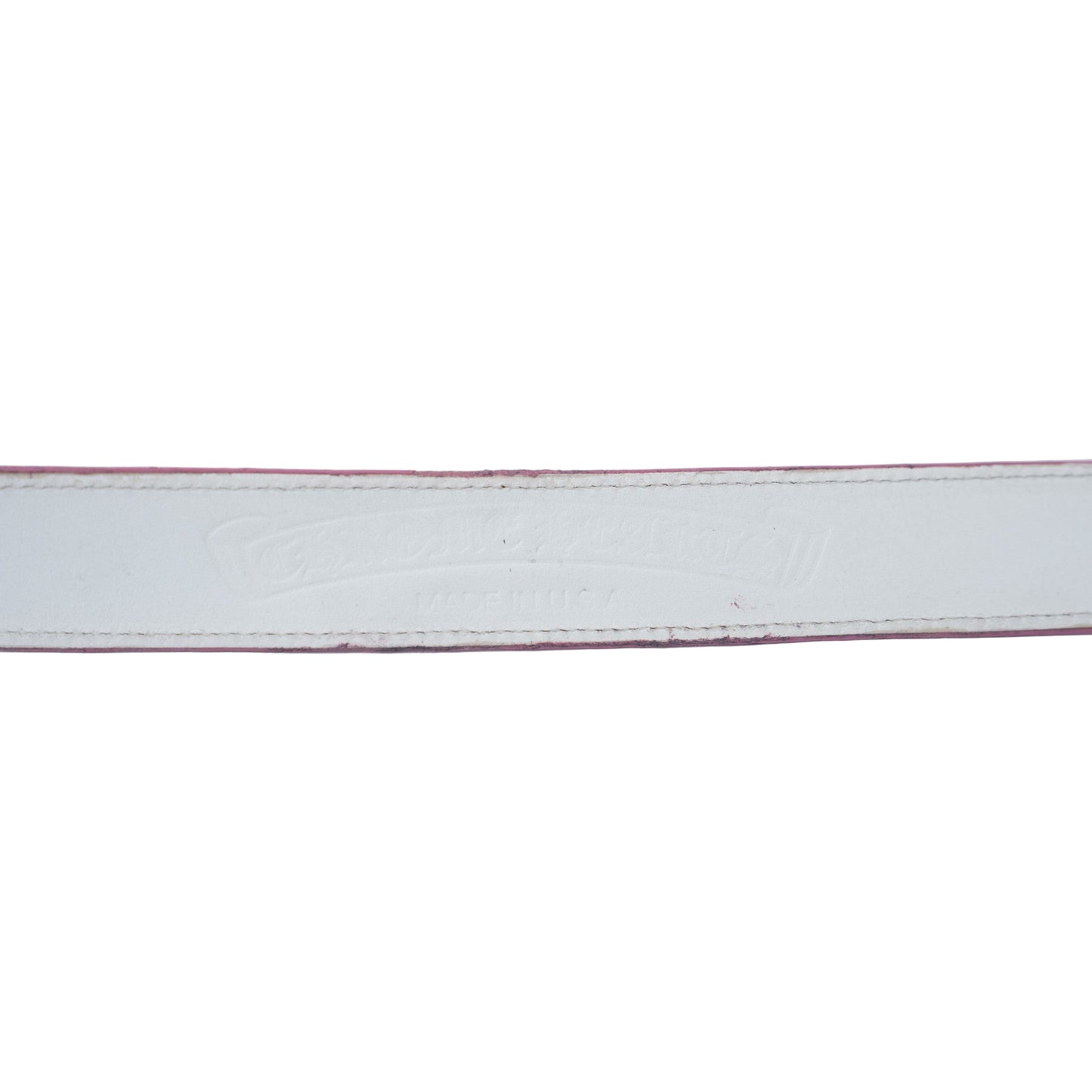 Pink Thin Soft Leather Strap