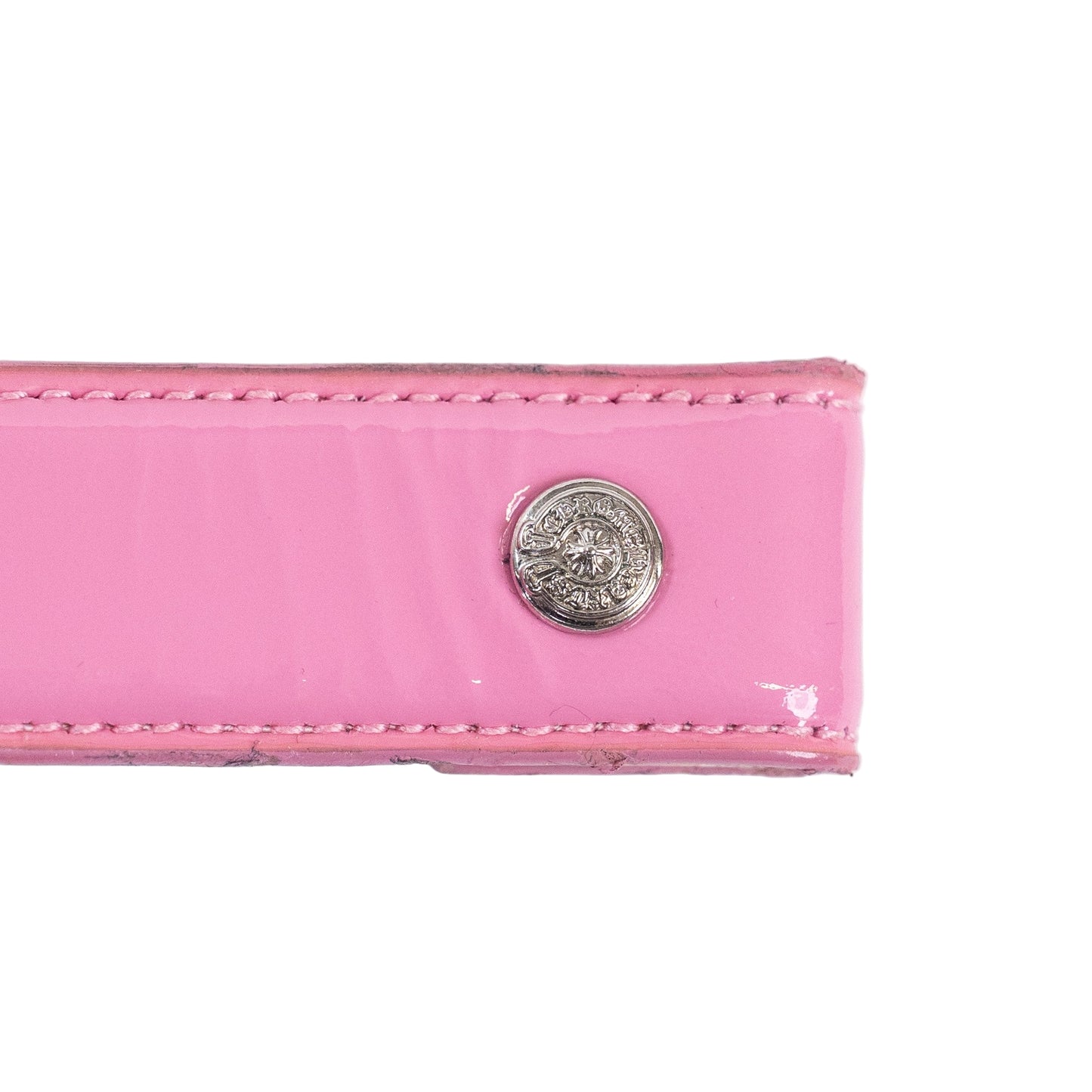 Pink Thin Soft Leather Strap
