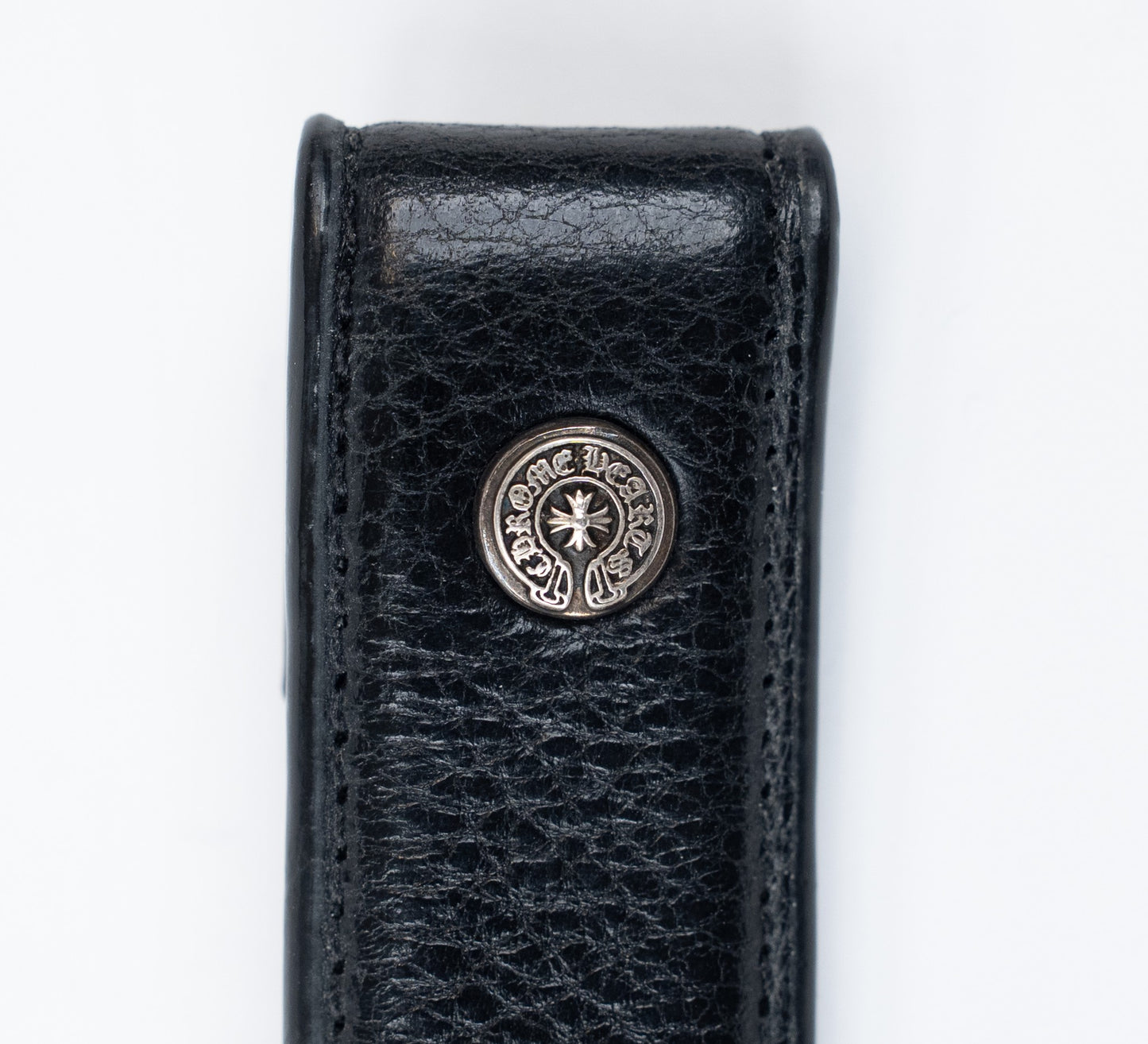 Black Thin Soft Leather Strap