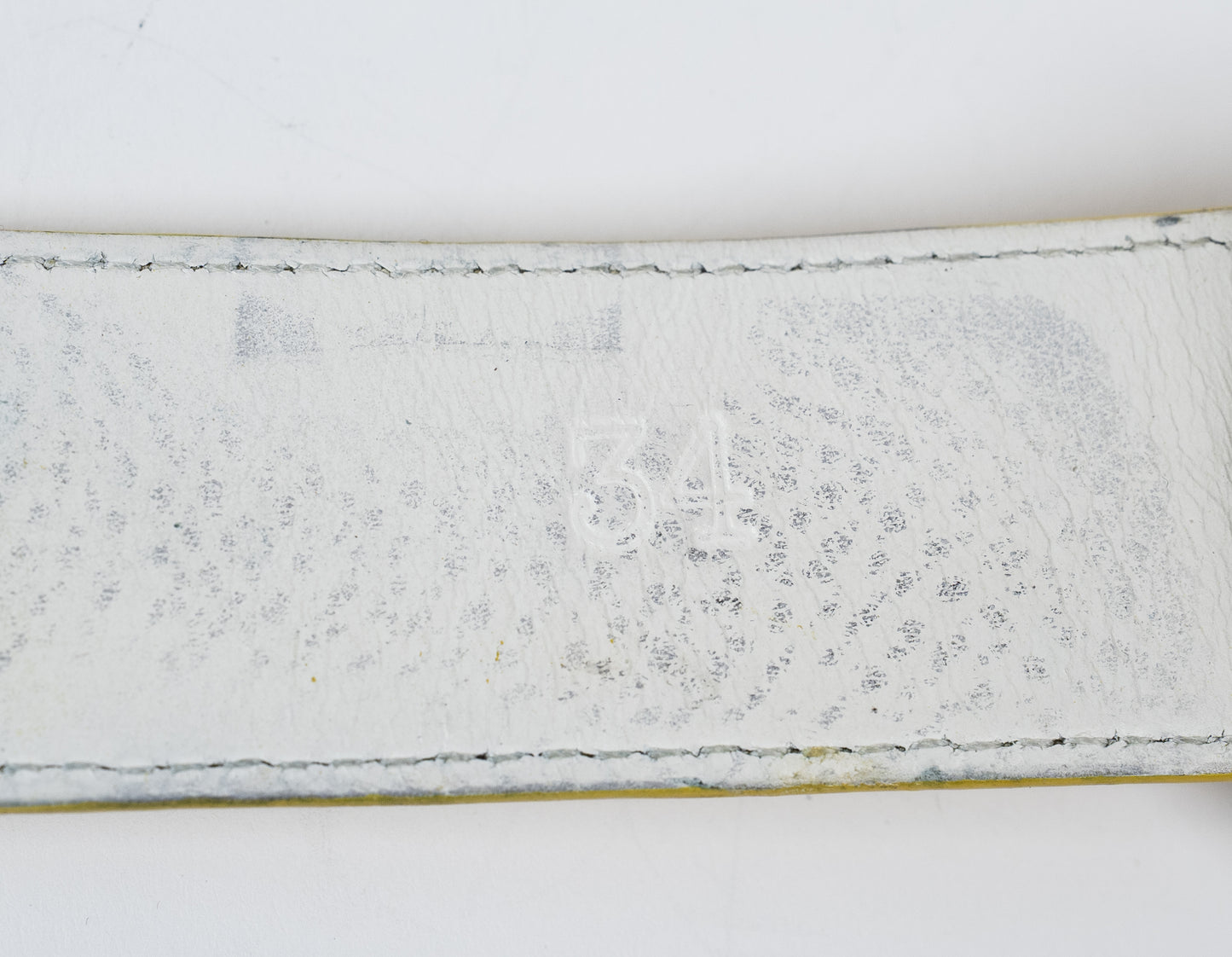 Mustard Yellow Belt Strap