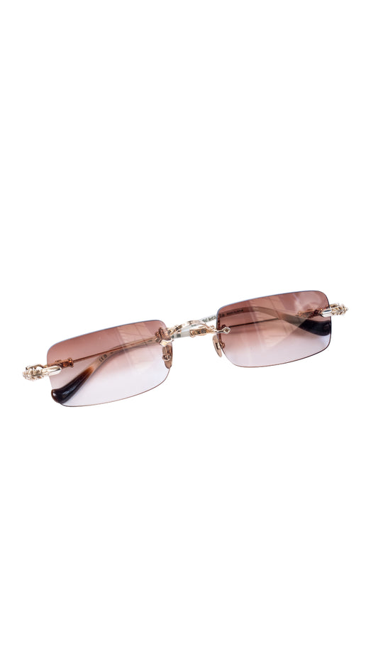 Pills III Gold Sunglasses