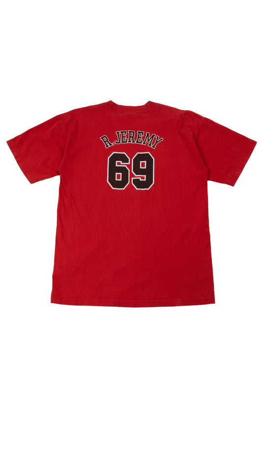 Red R.Jeremy 69 Pornstar T-Shirt