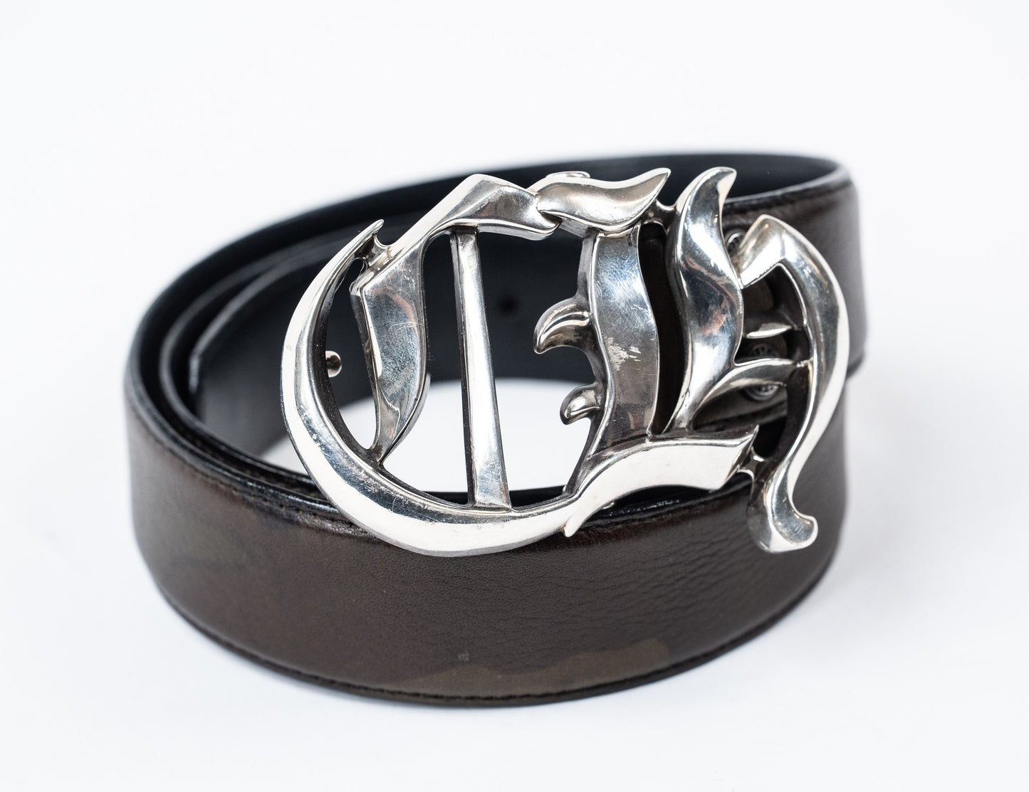 Camouflage Leather Belt Strap