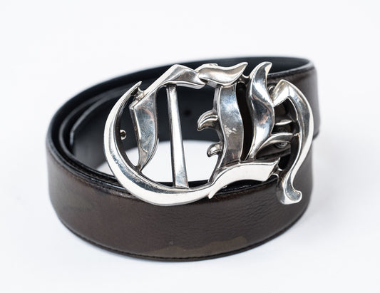 Camouflage Leather Belt Strap