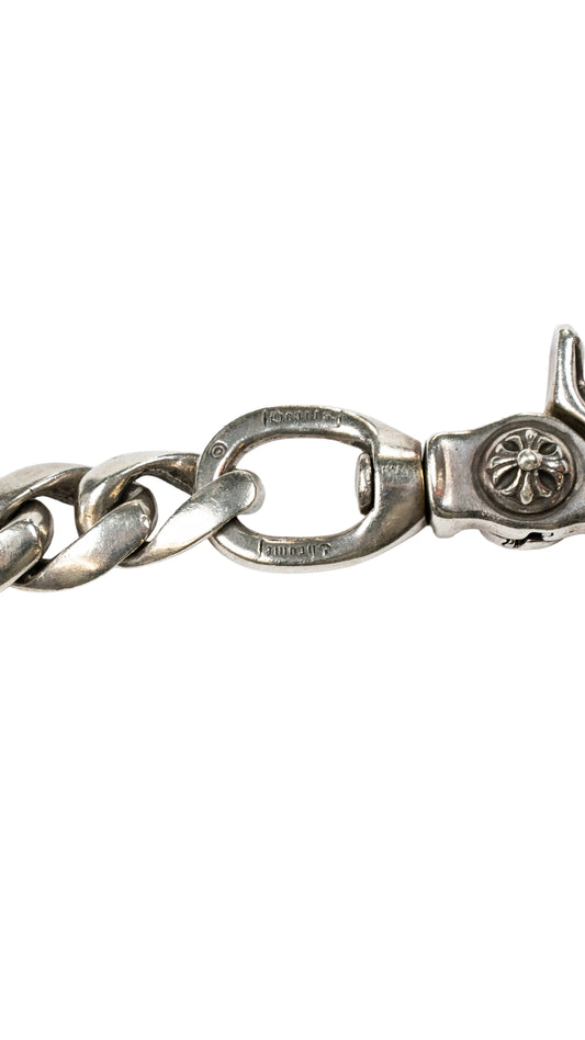 Cuban Link Dagger Pendant Keychain