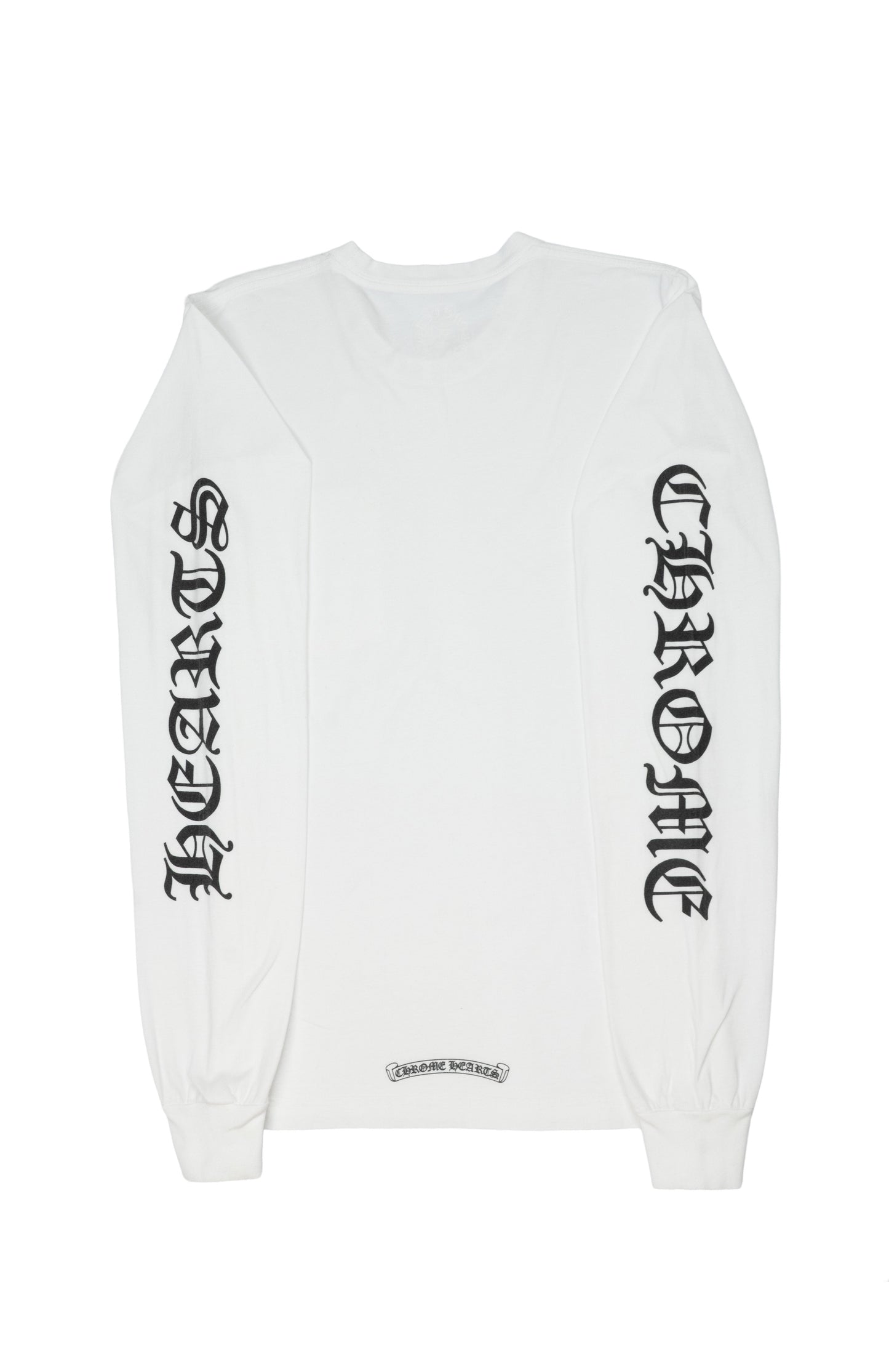 Neck Logo Long Sleeve 'White'