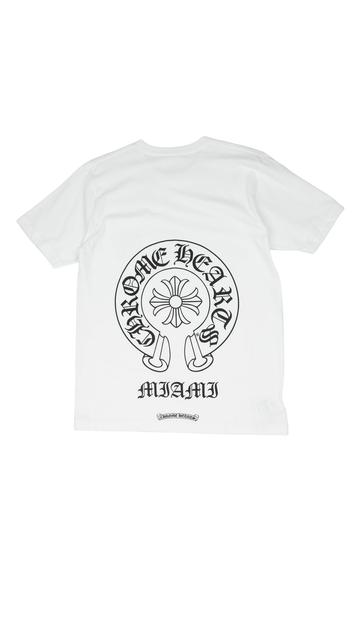 Miami Exclusive White Horseshoe Short Sleeve