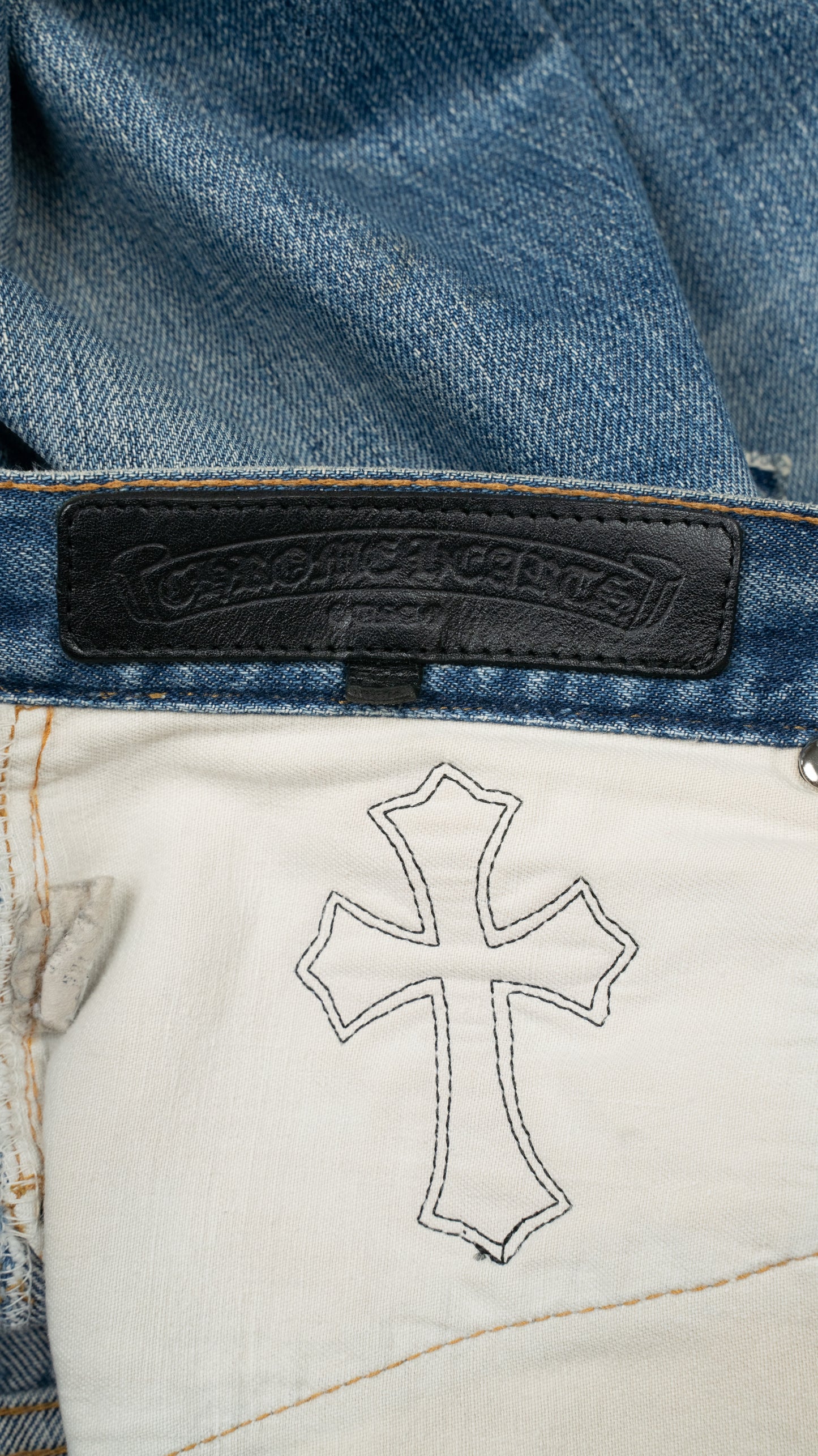 Levi's 501 Galaxy Cross Patch Jeans