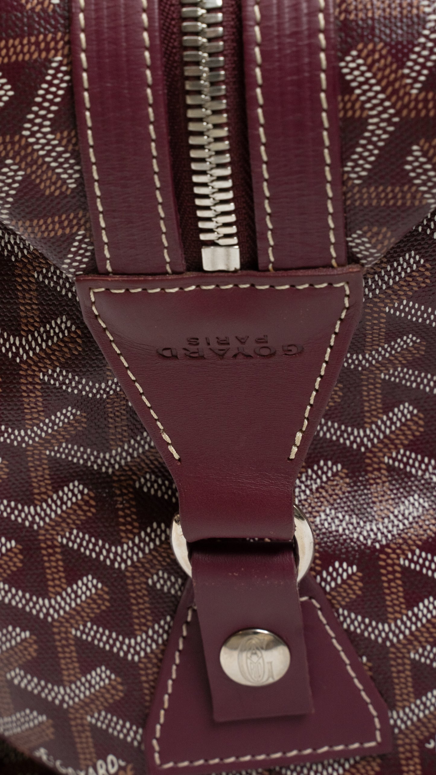 'Burgendy' Boston 50 Duffle Bag