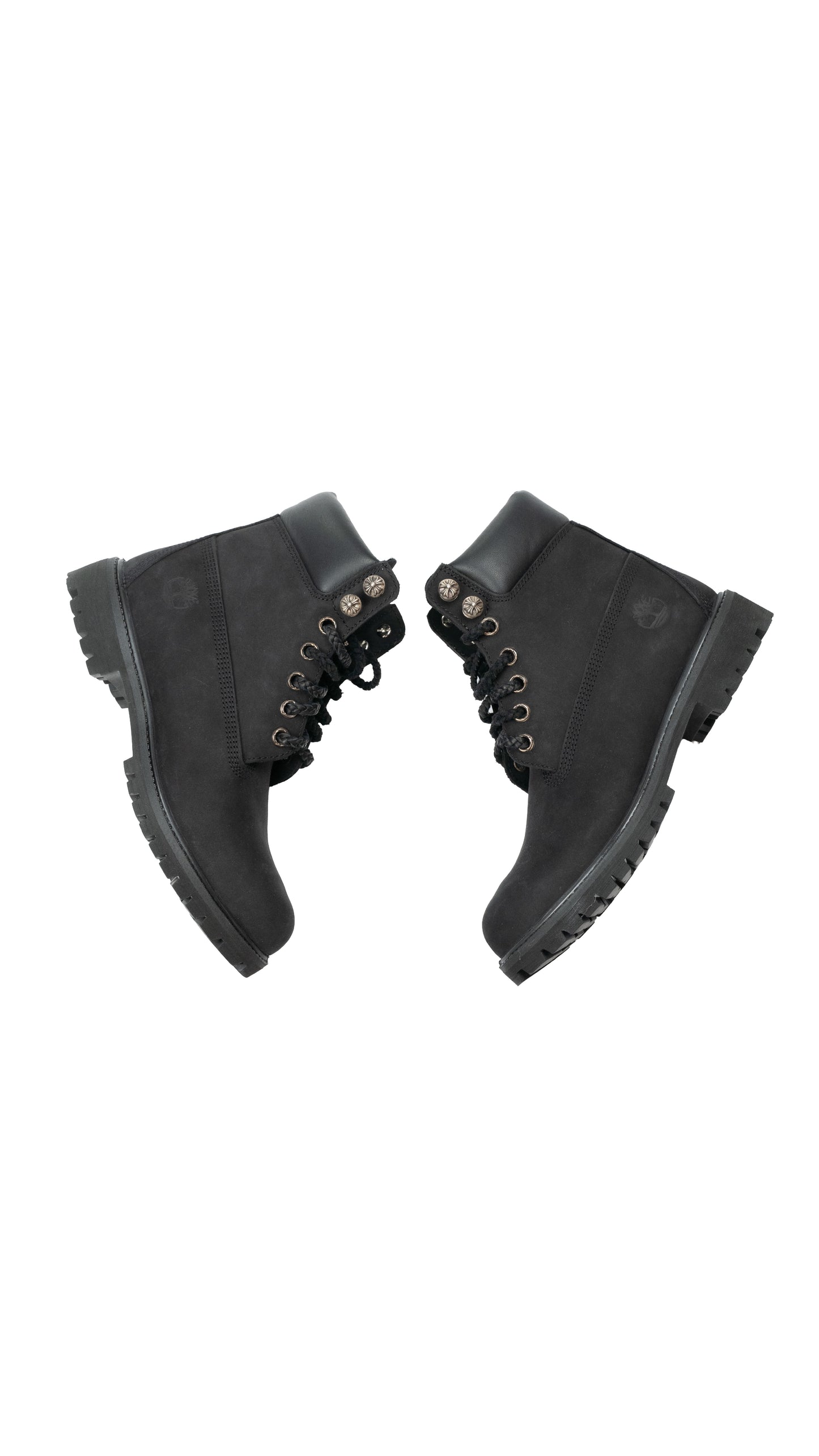 Black Timberland 6 Inch Boots