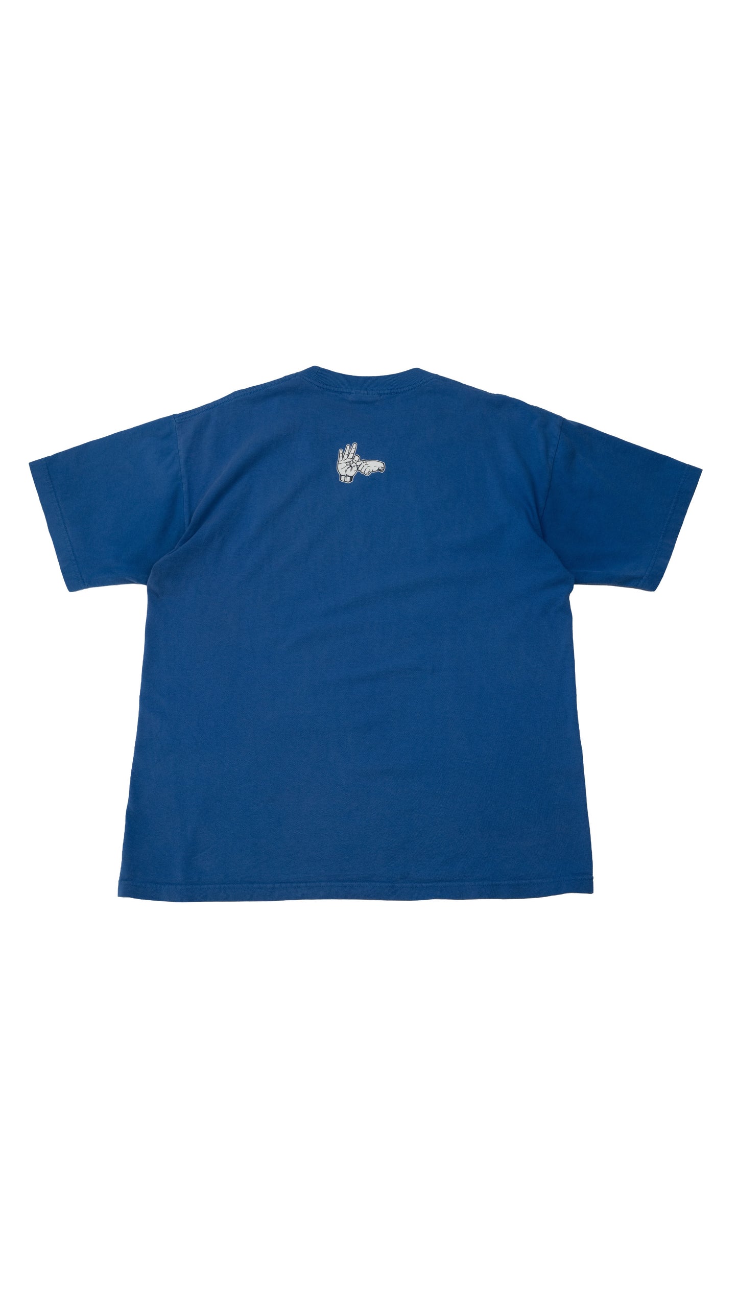 Blue Pornstar Sign Language T-Shirt