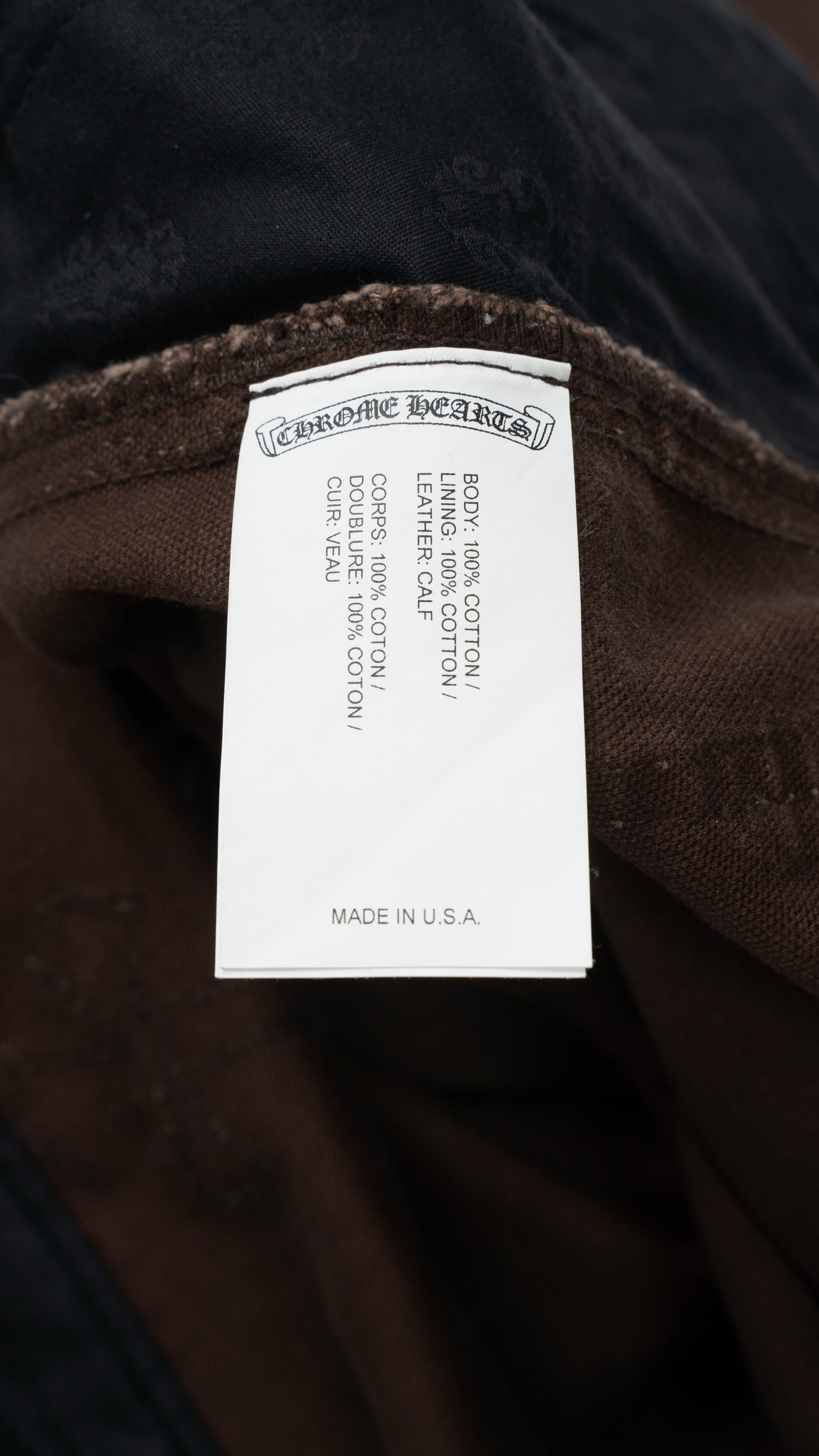 Brown Double Knee Black Patch Carpenter Pants