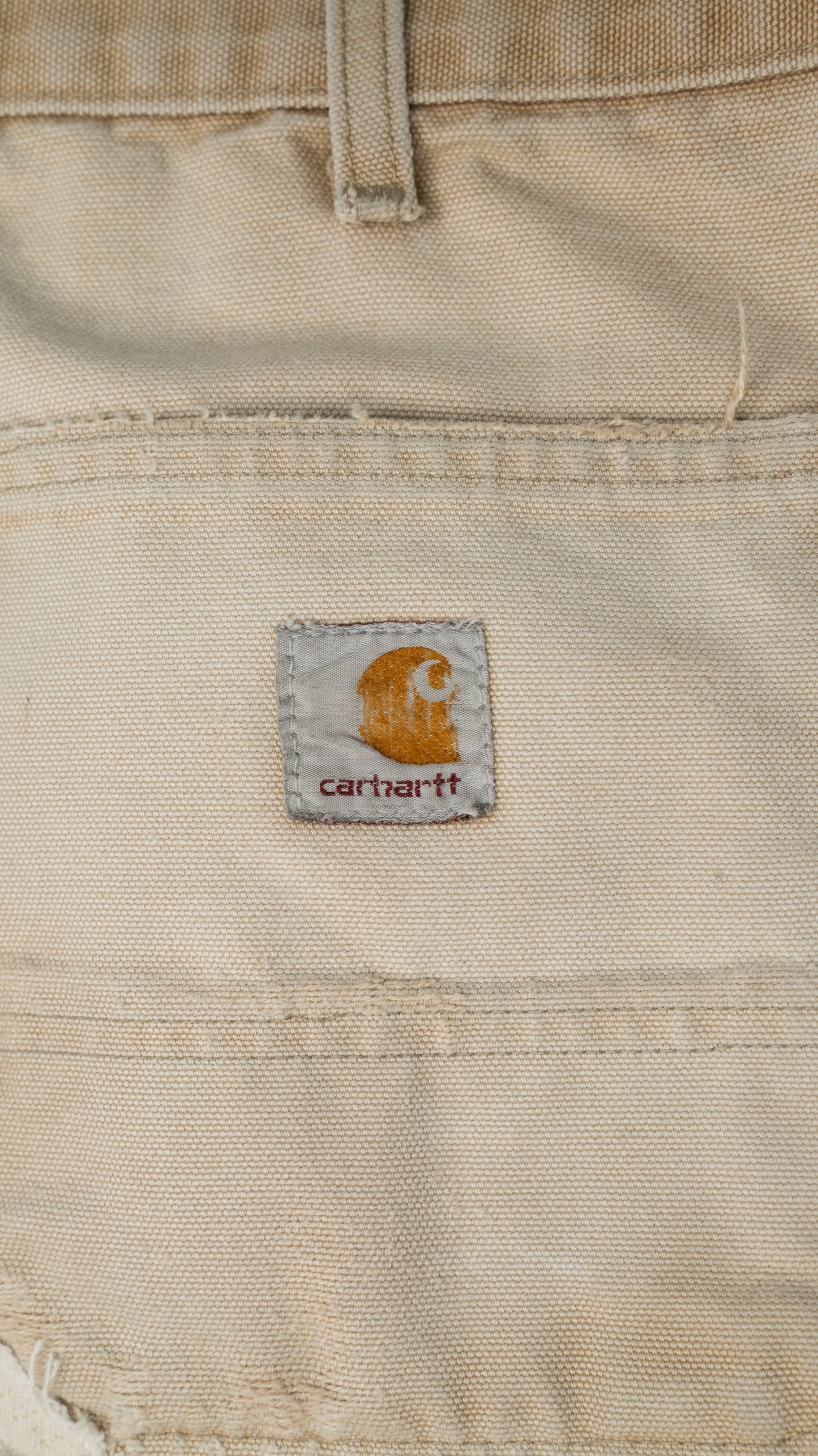 Tan Double Knee Carhartt Pants