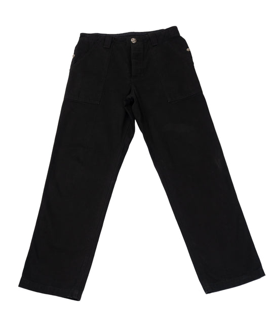 Single Knee Carpenter Pants 'Black'