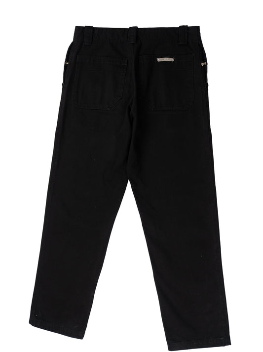 Single Knee Carpenter Pants 'Black'