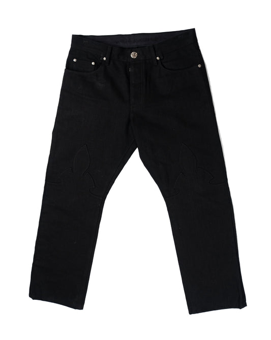 Fleur Knee Jeans 'Black'