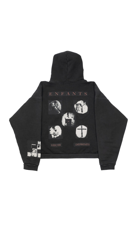 Narcotica Zip Hoodie 'Black'