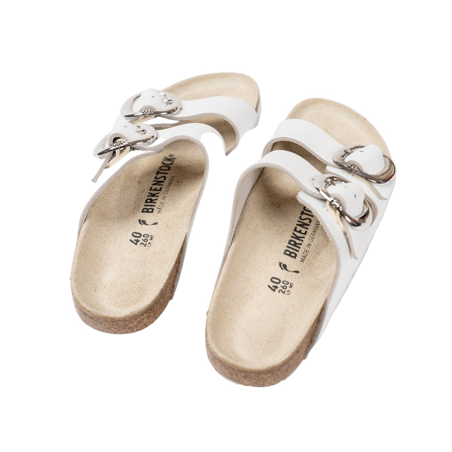Birkenstocks Arizona Sandals 'White'