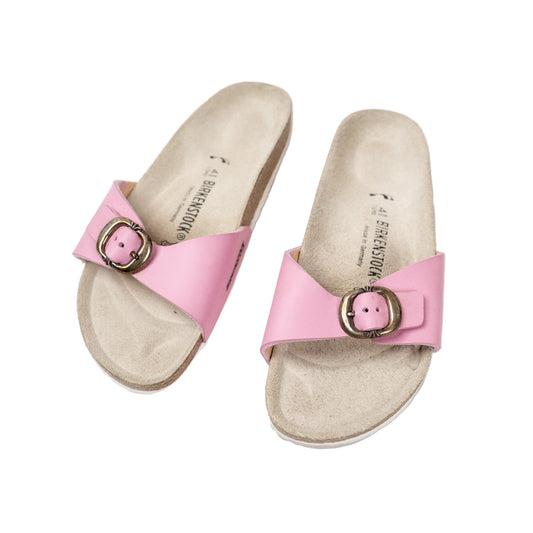 Birkenstocks Madrid Big Buckle Sandals 'Pink'