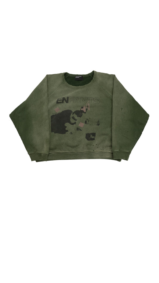 My Death, My Life Raglan Sweatshirt