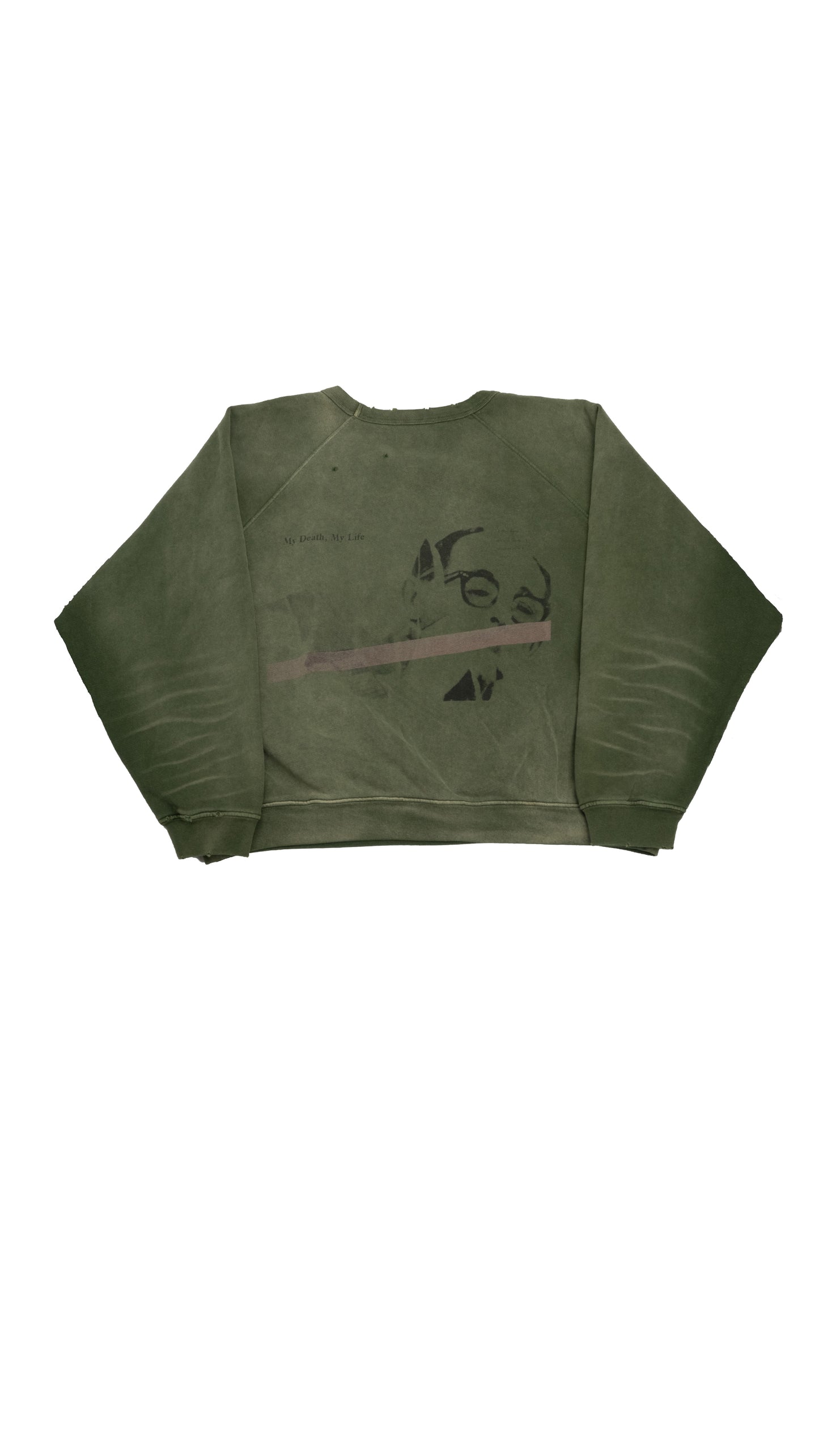 My Death, My Life Raglan Sweatshirt