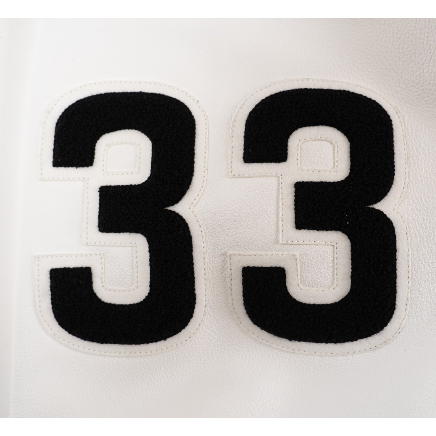 Cashmere and Leather Varsity Jacket