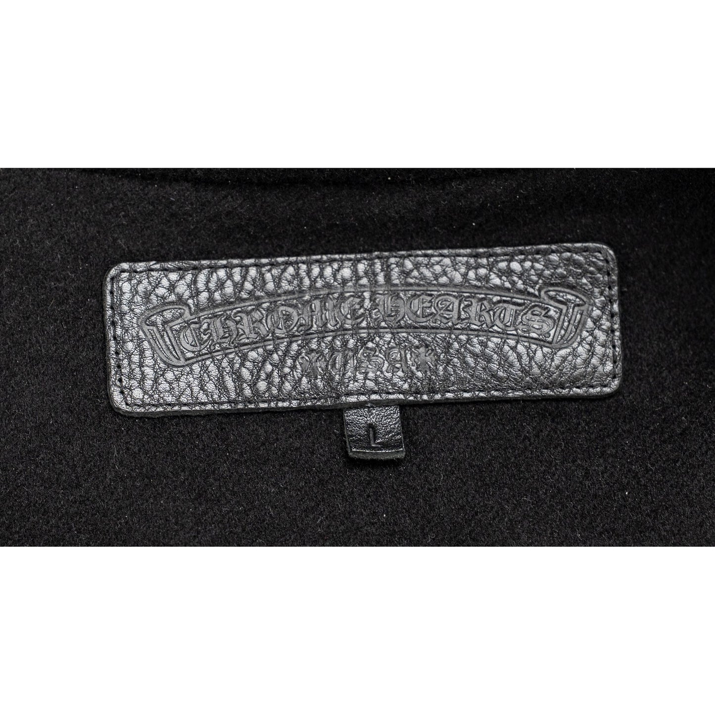 Cashmere and Leather Varsity Jacket