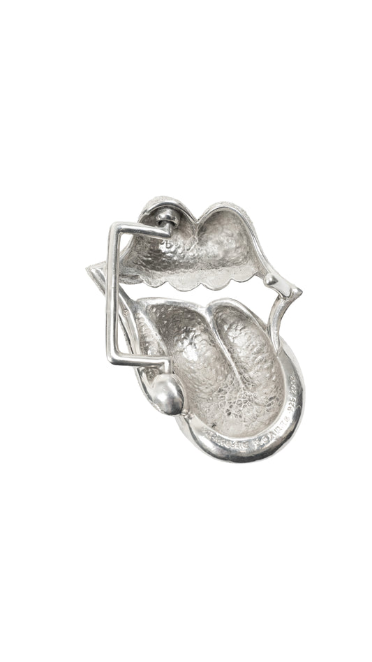 Iced Out VVS Rolling Stones Belt Buckle