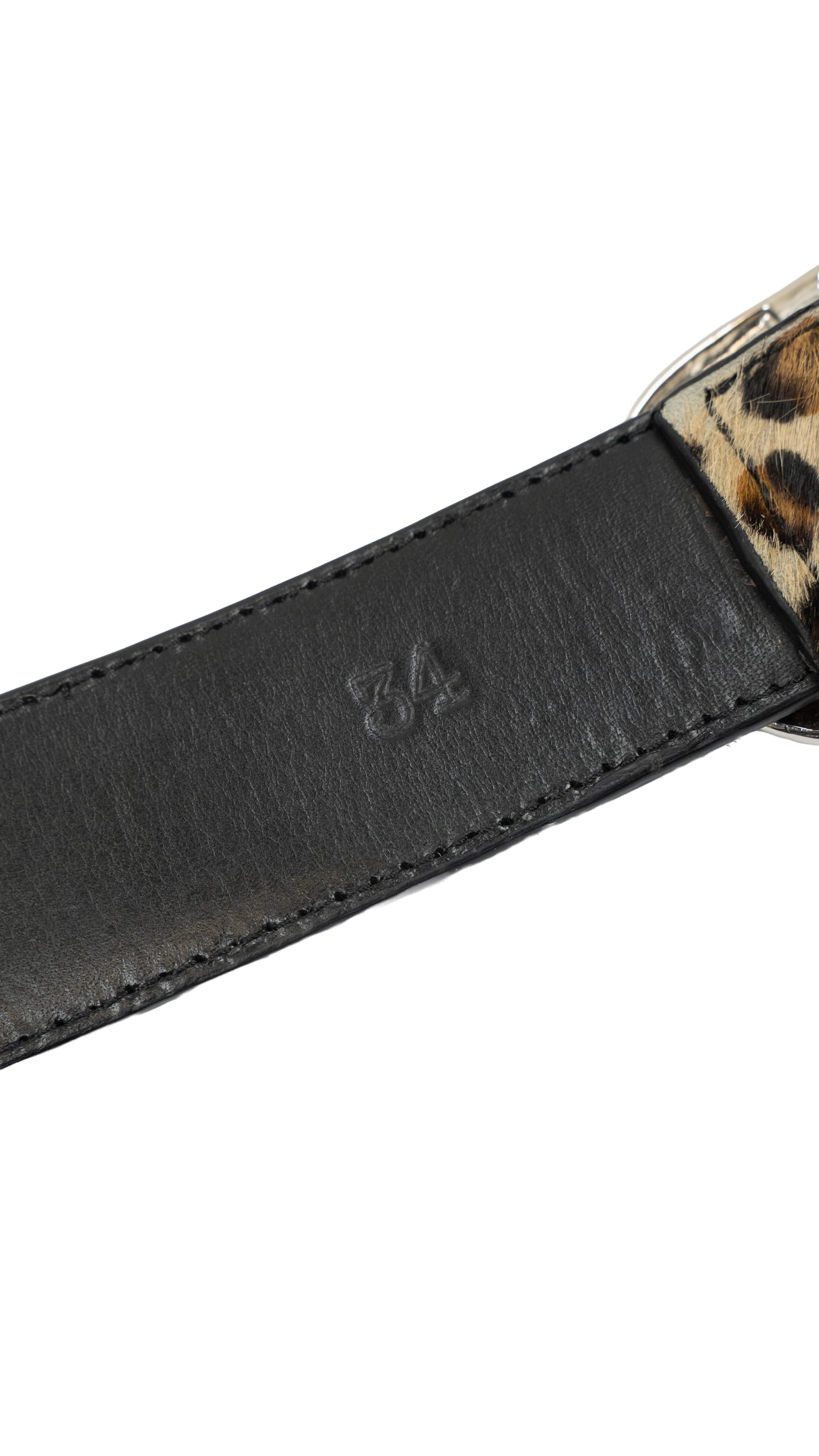 Cheetah Silver Tip Gunslinger Belt