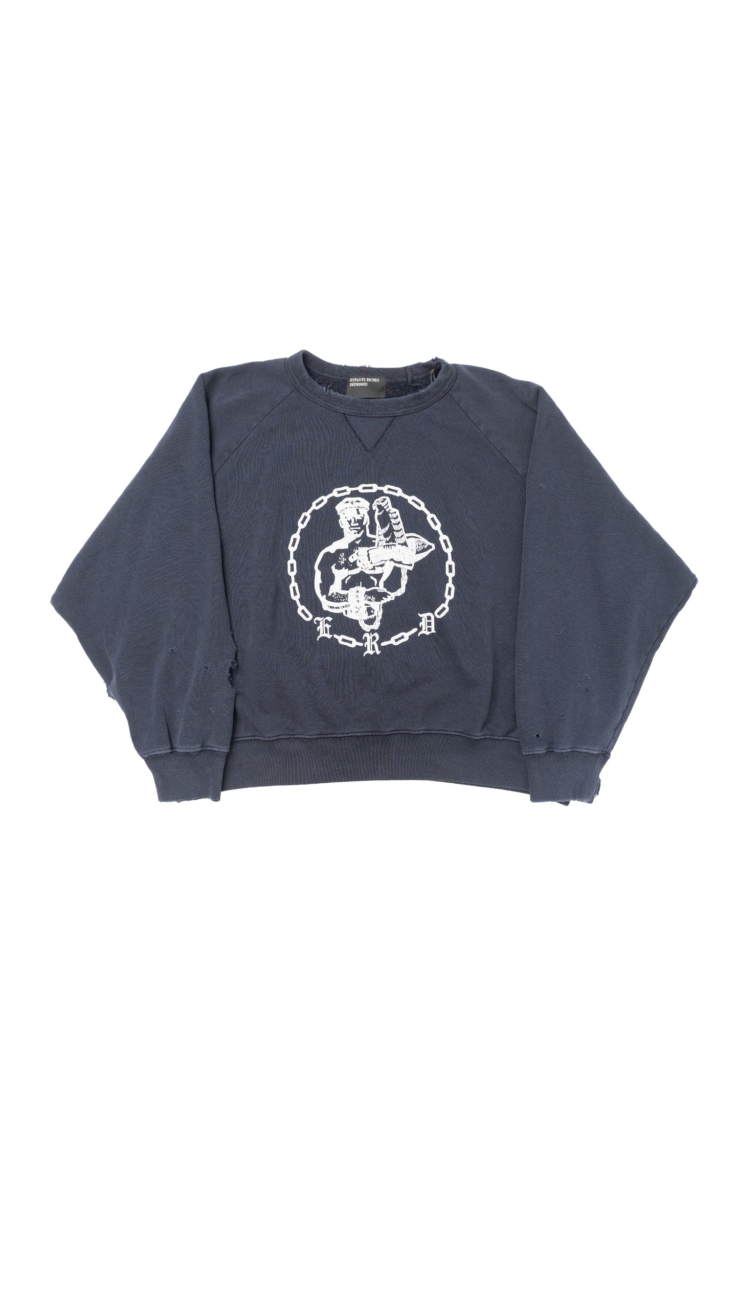 Enfants En Chaine Raglan Crewneck Sweatshirt