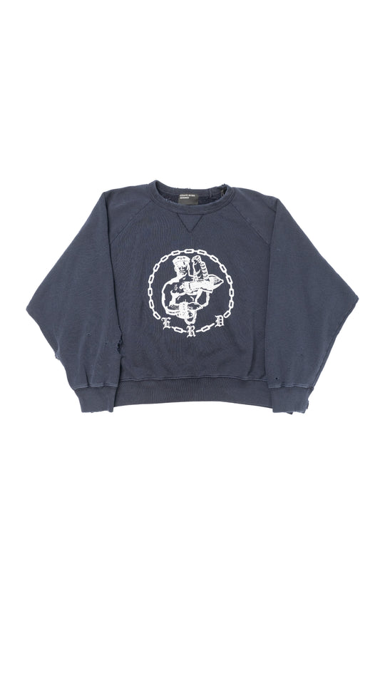 Enfants En Chaine Raglan Crewneck Sweatshirt