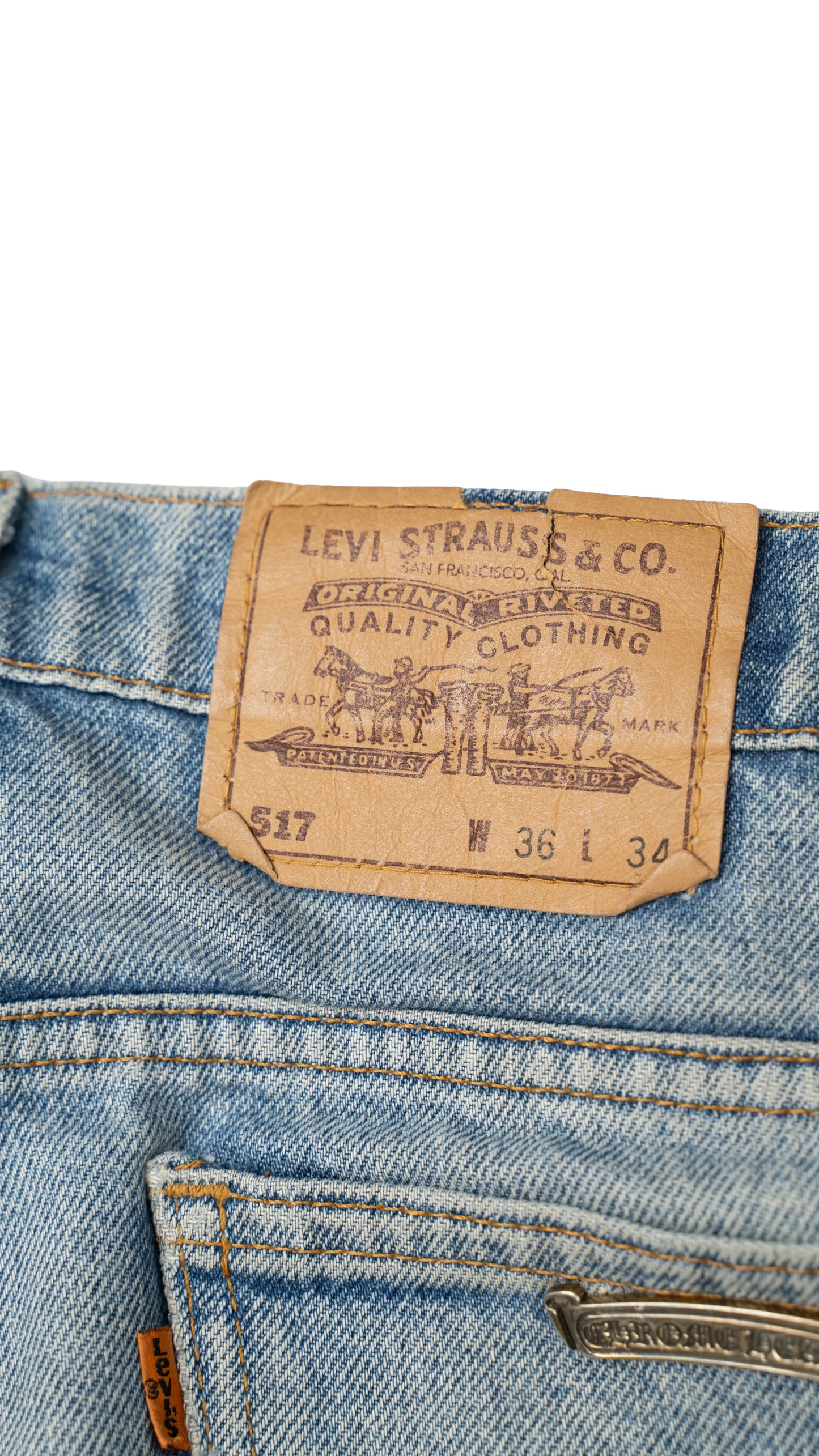 Levi's 517 Galaxy Cross Patch Jeans