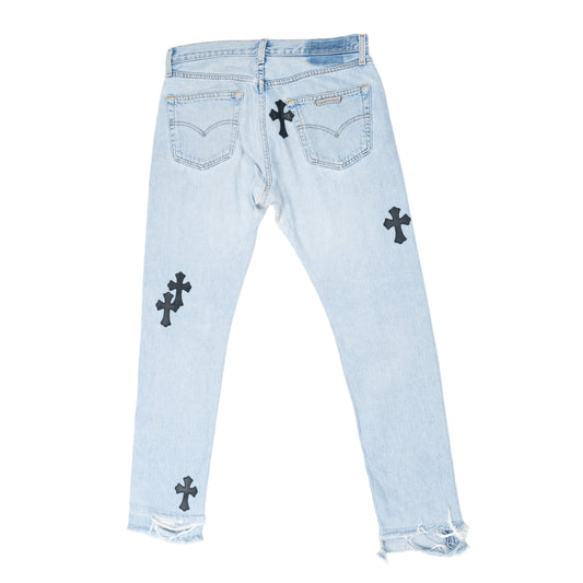 Cross Patch Levis 501 Jeans (RepaiRed Crotch)