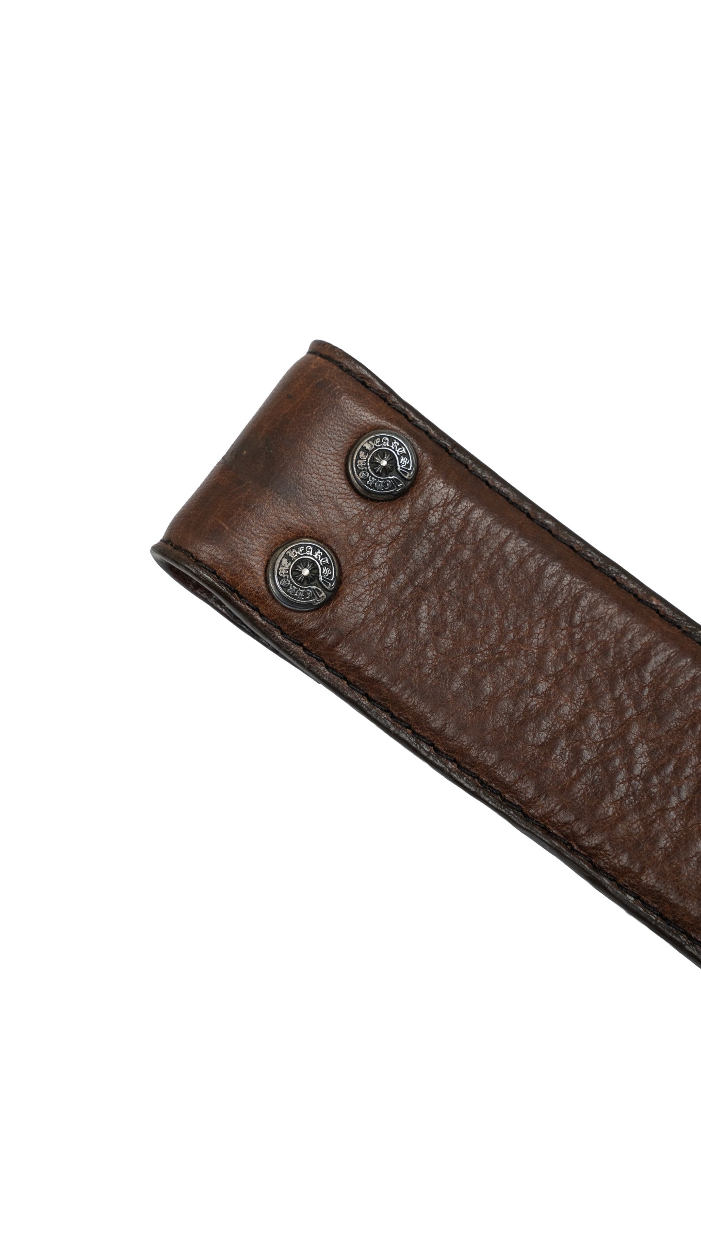 Brown Leather Belt Strap