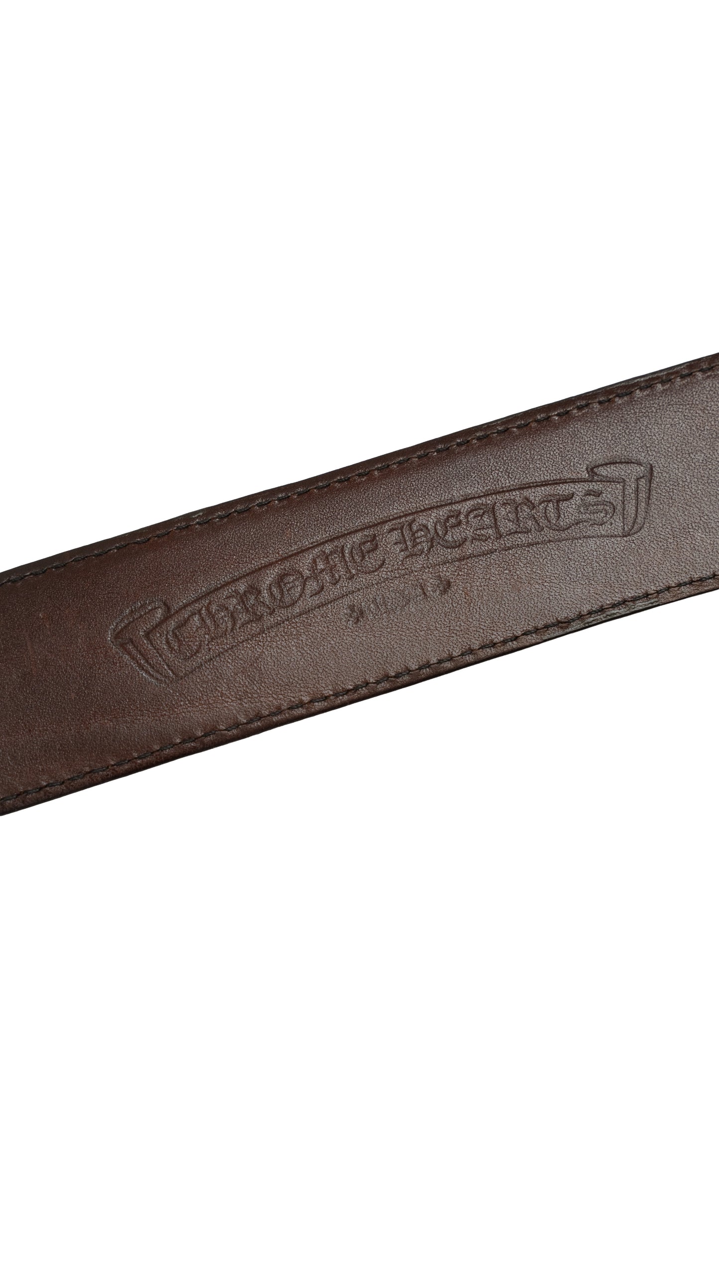 Brown Leather Belt Strap