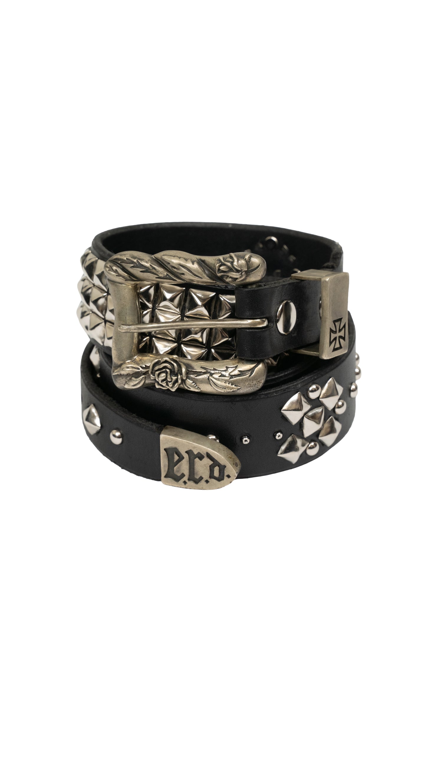 Studded Leather Belt