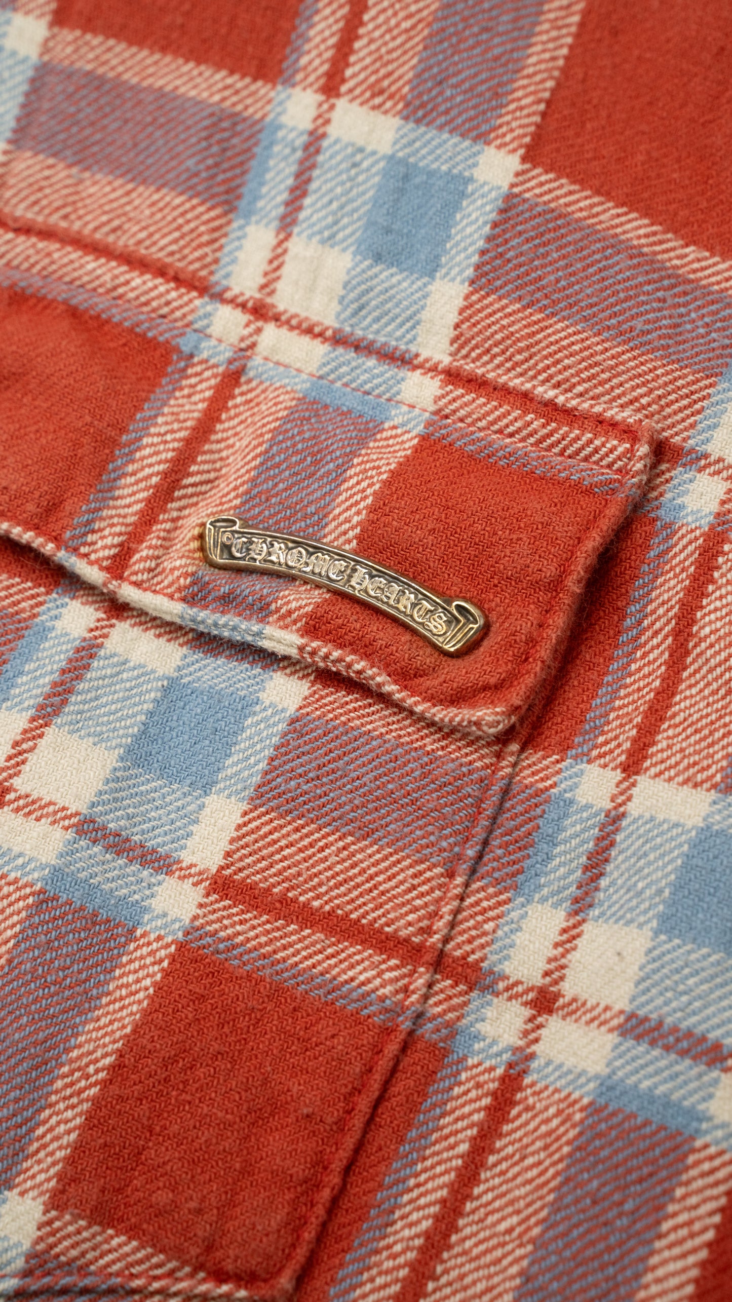 Red Checker' Plaid Flannel Jacket